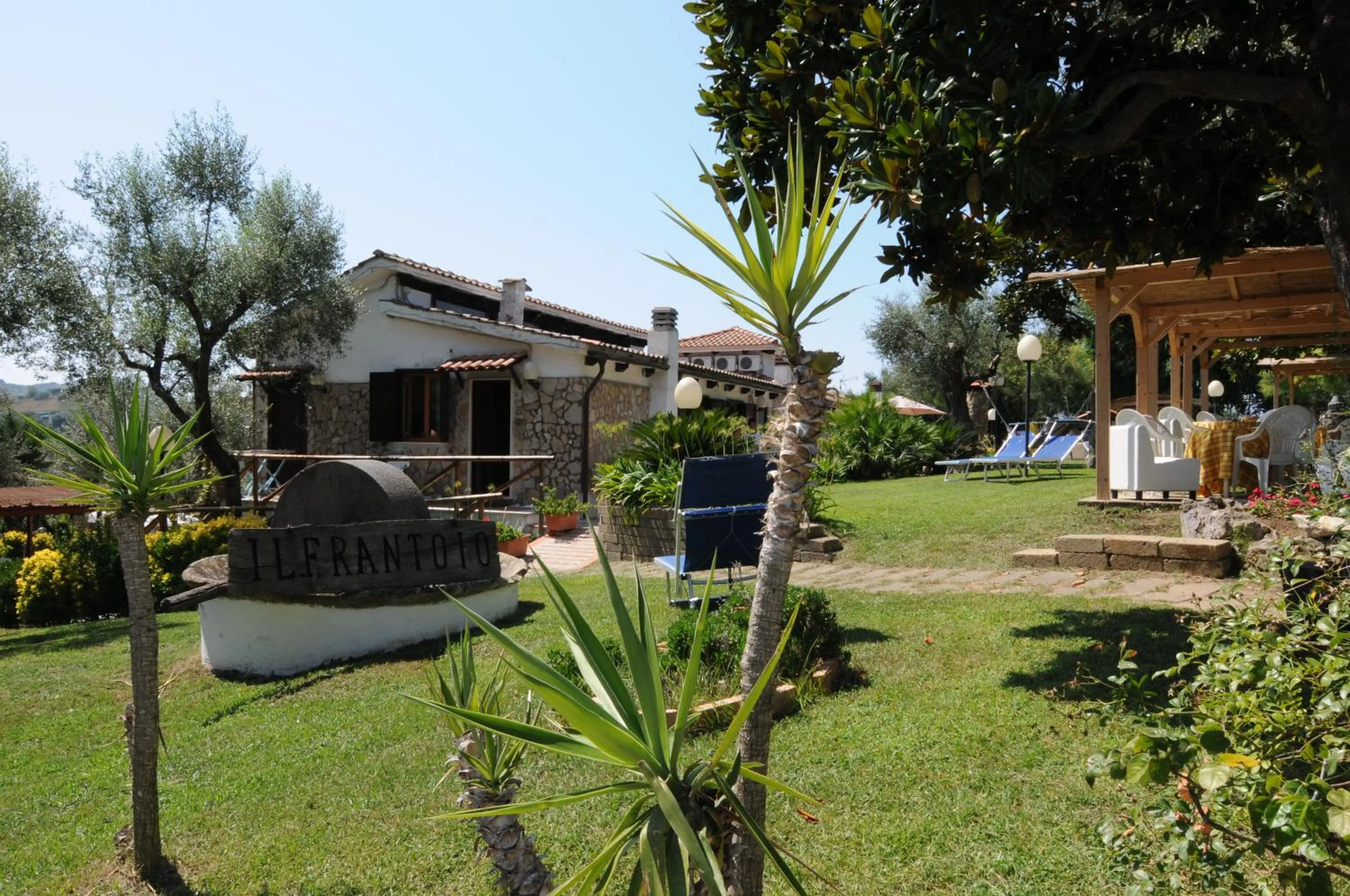 Garden in Relais Il Frantoio