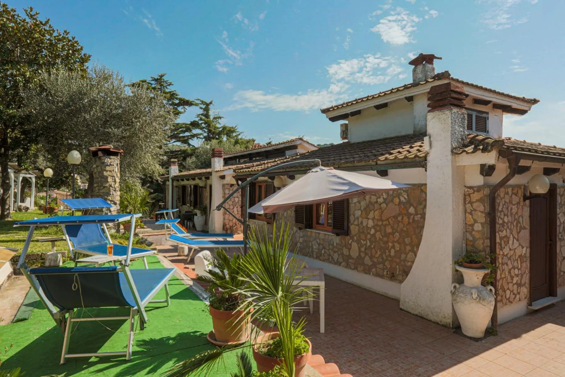 Garden in Relais Il Frantoio