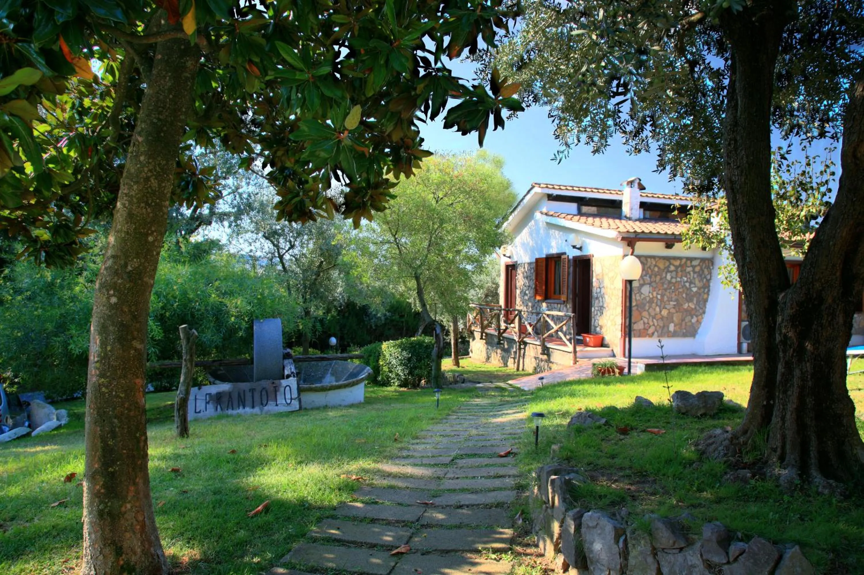 Garden in Relais Il Frantoio