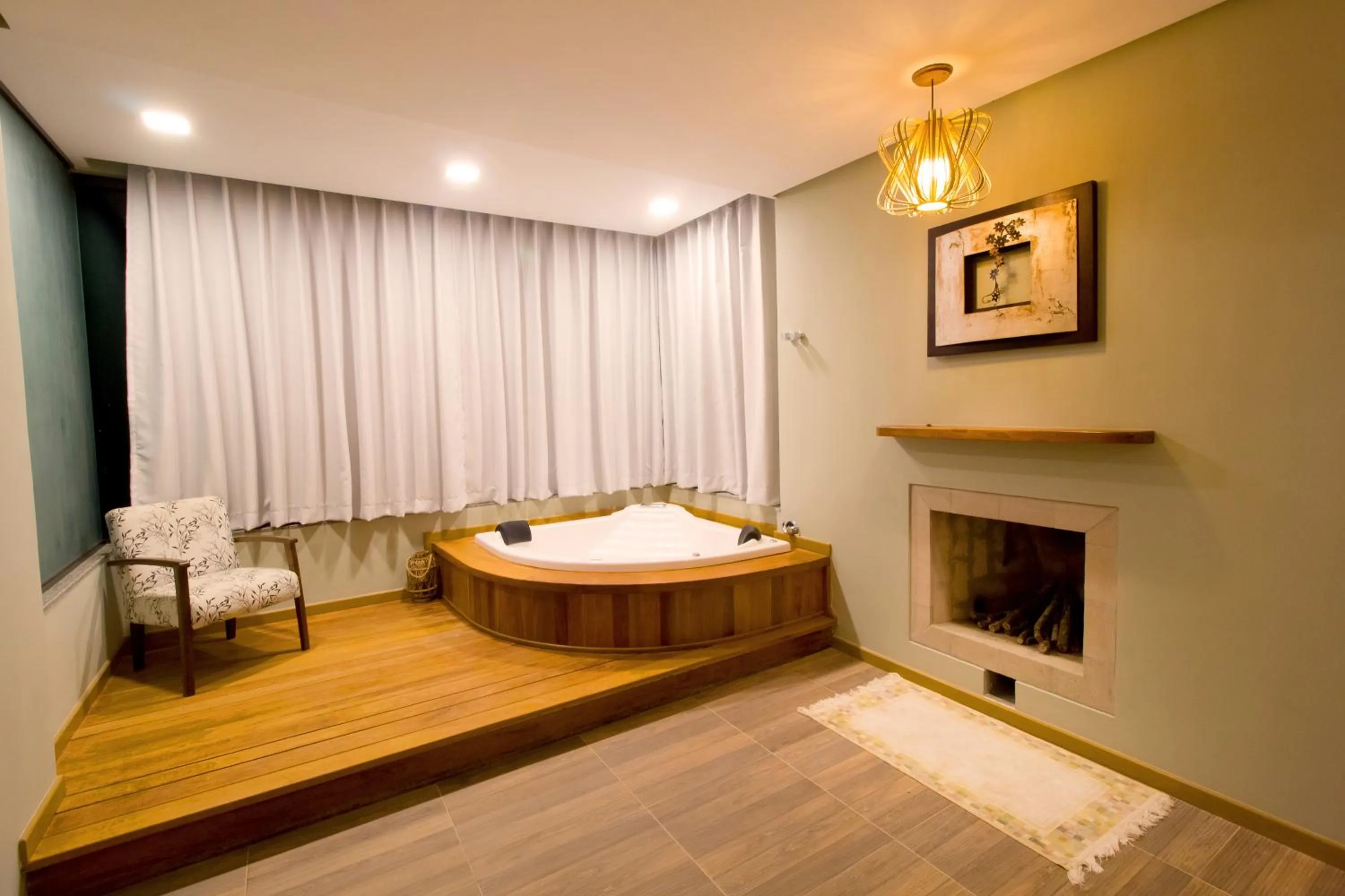 Hot Tub in Pousada Vie