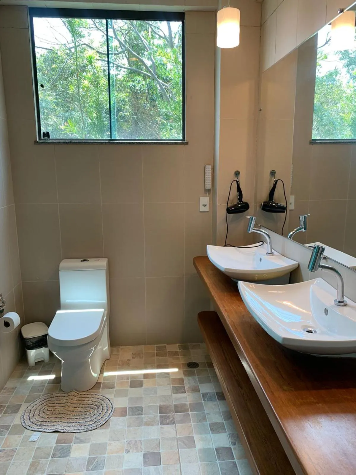 Toilet in Pousada Vie