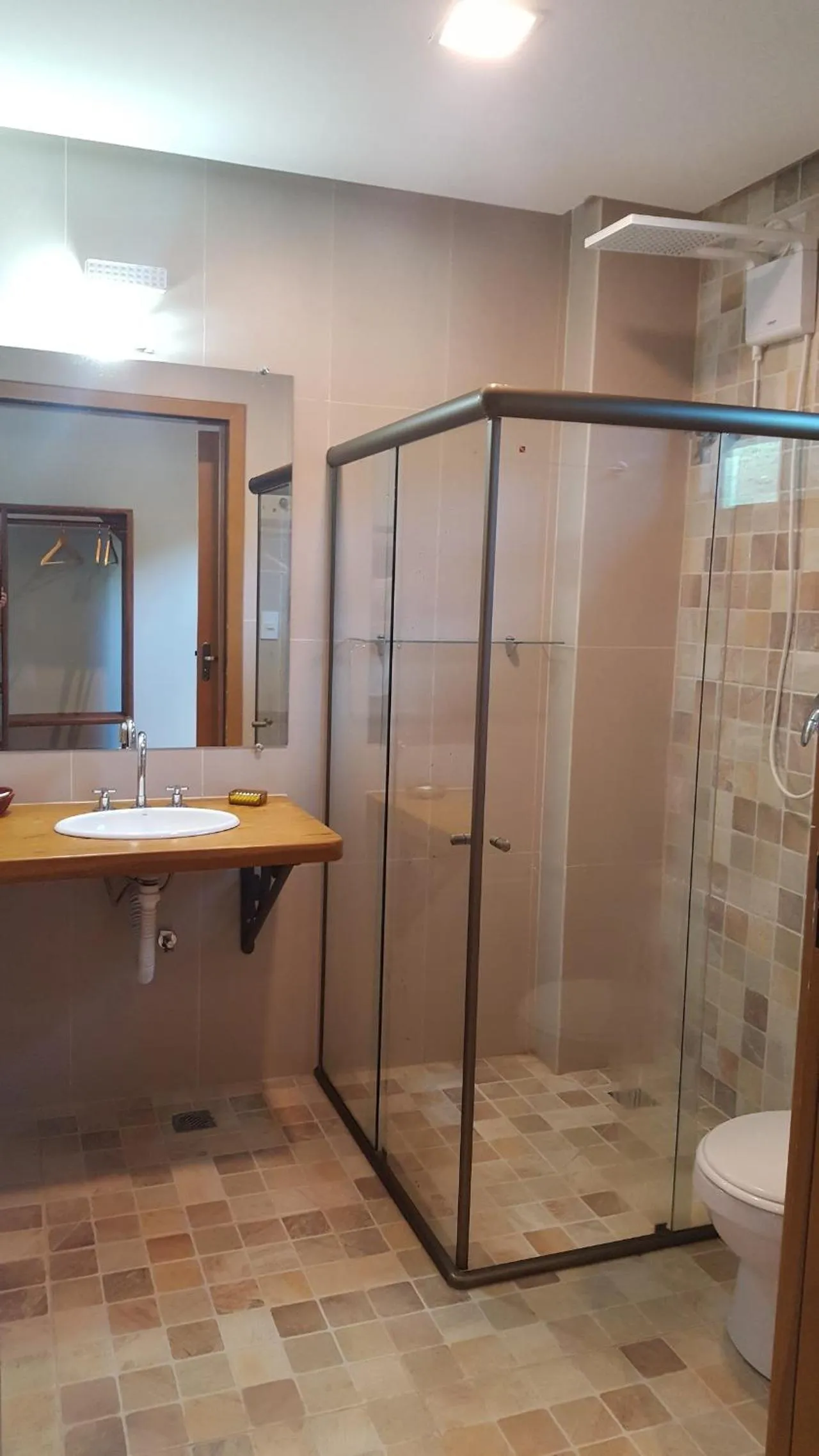 Shower in Pousada Vie