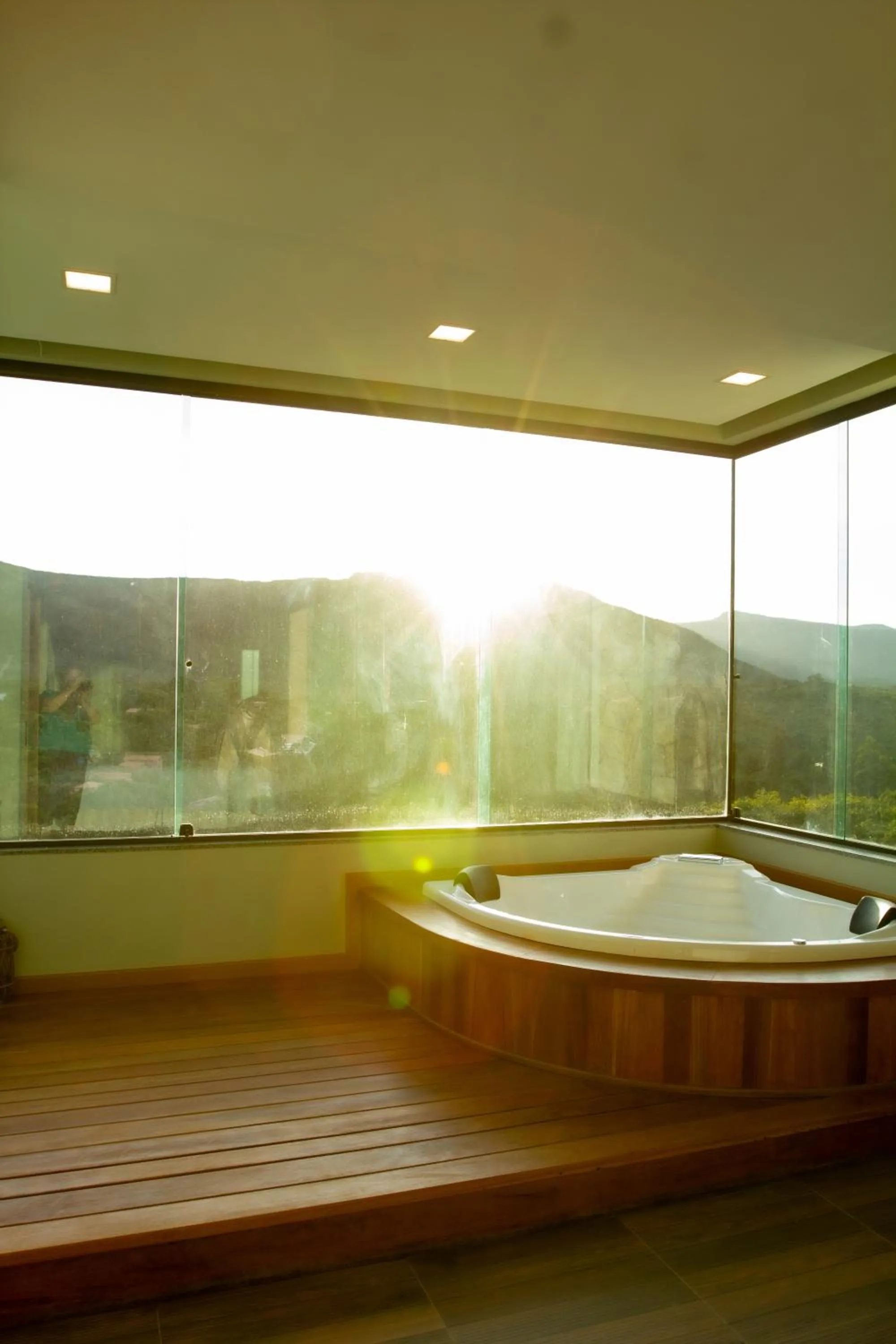 Hot Tub in Pousada Vie