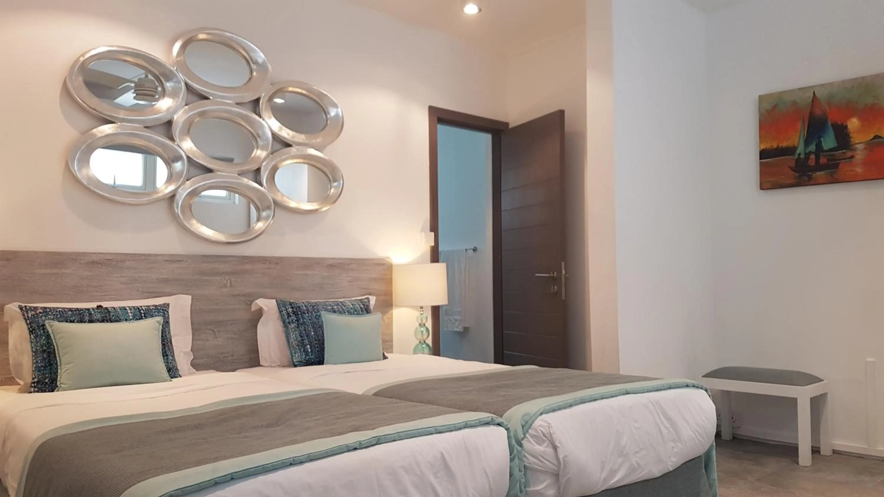 Bed in La Mariposa Mauritius