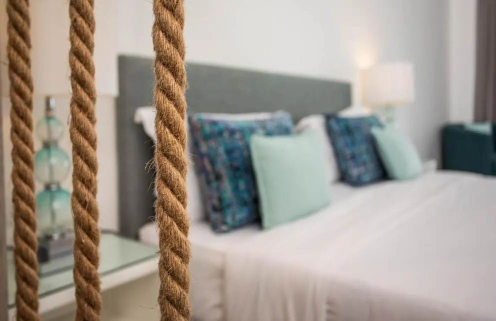 Bed in La Mariposa Mauritius