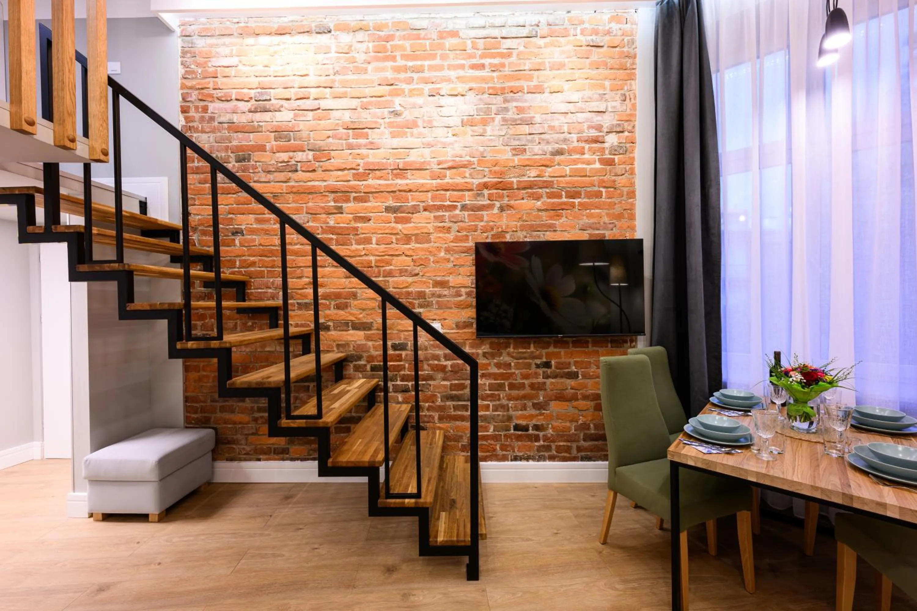 Living room in Arts Apartments - Kraków Old Town