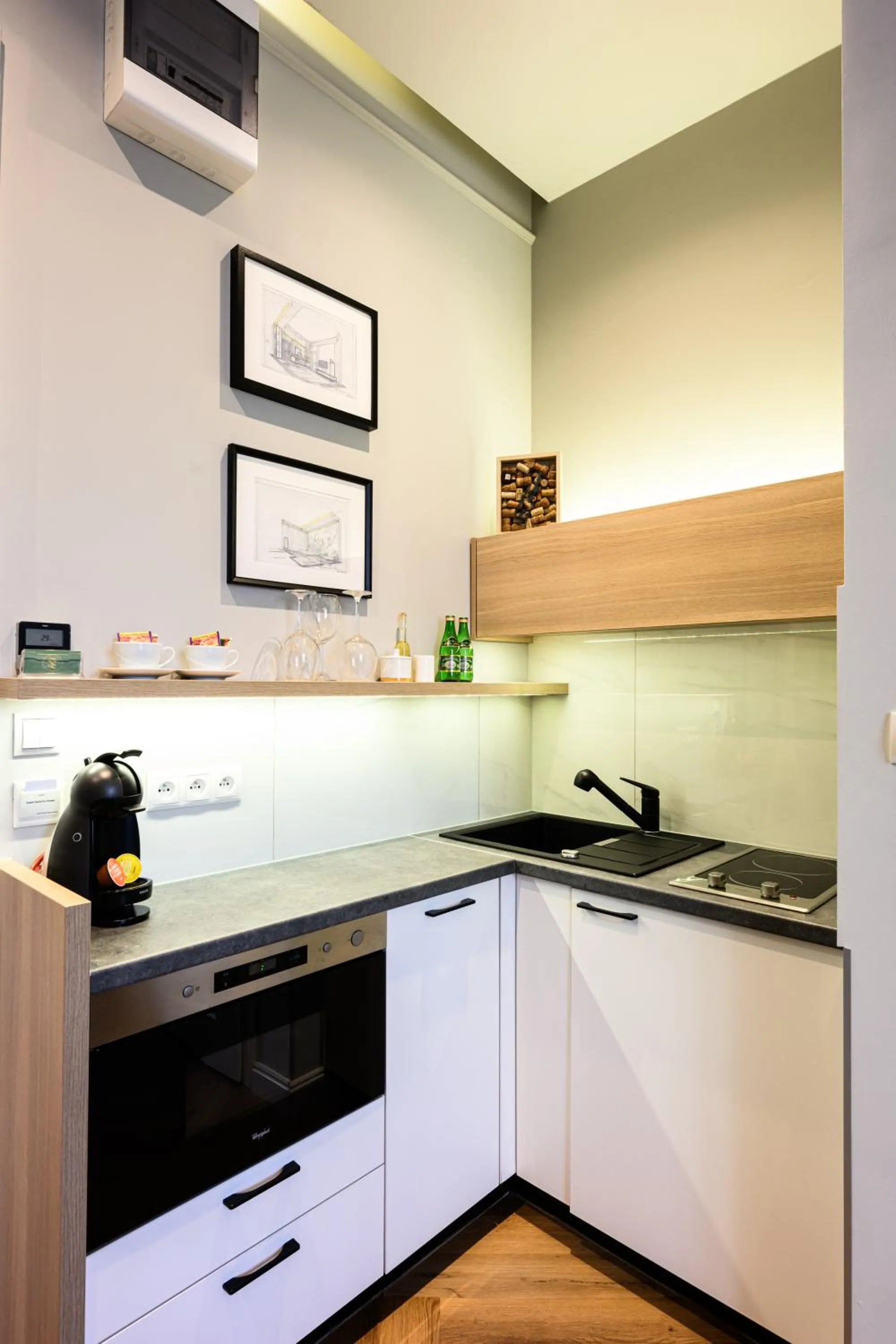 Kitchen or kitchenette in Arts Apartments - Kraków Old Town