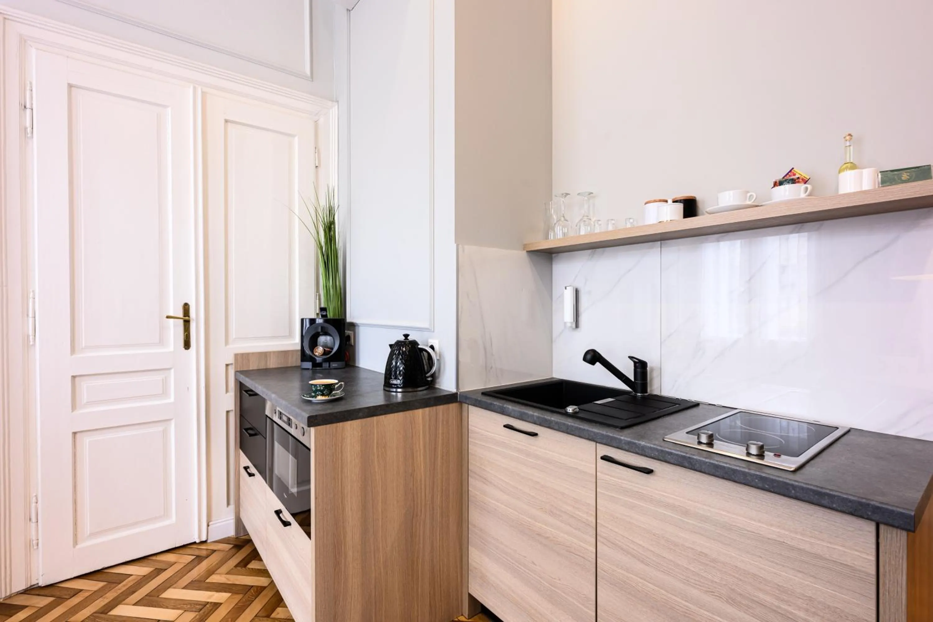 Kitchen or kitchenette in Arts Apartments - Kraków Old Town