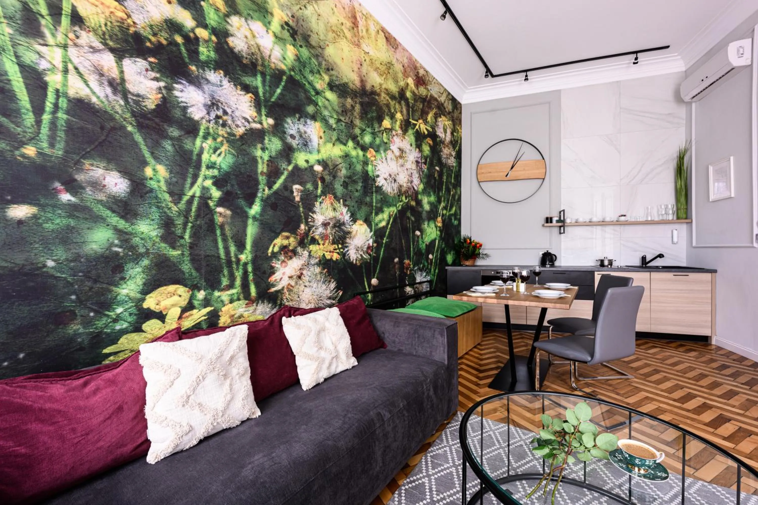 Living room in Arts Apartments - Kraków Old Town