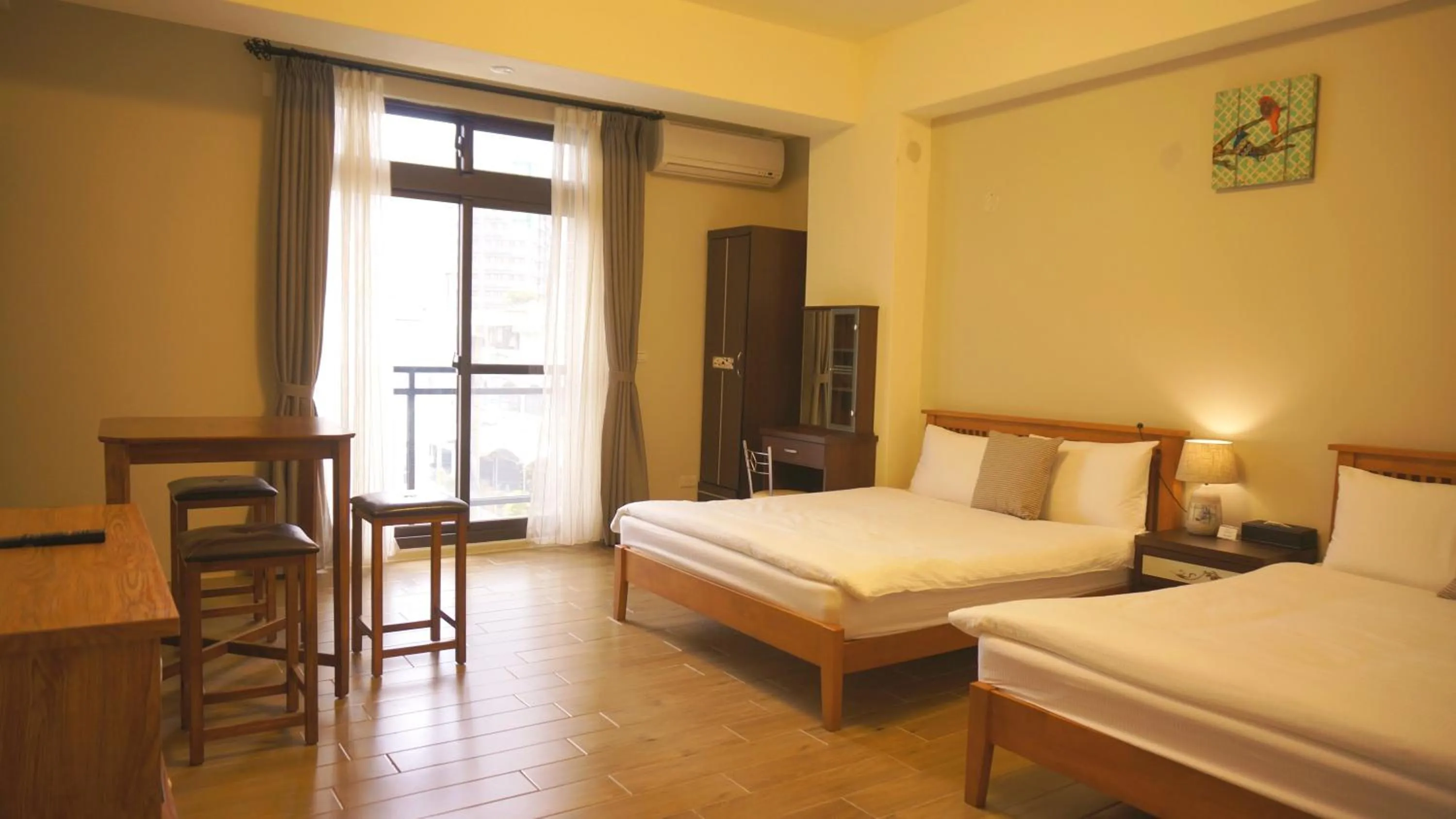 Toilet, Bed in Warm Breeze Stay