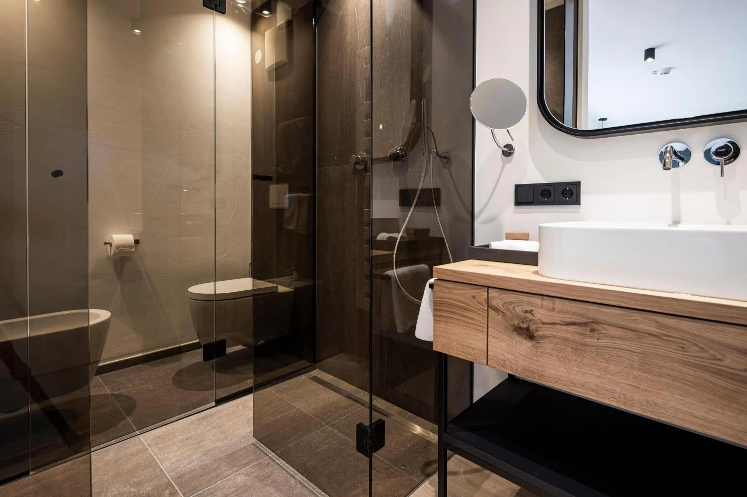 Bathroom in Hotel Baumwirt