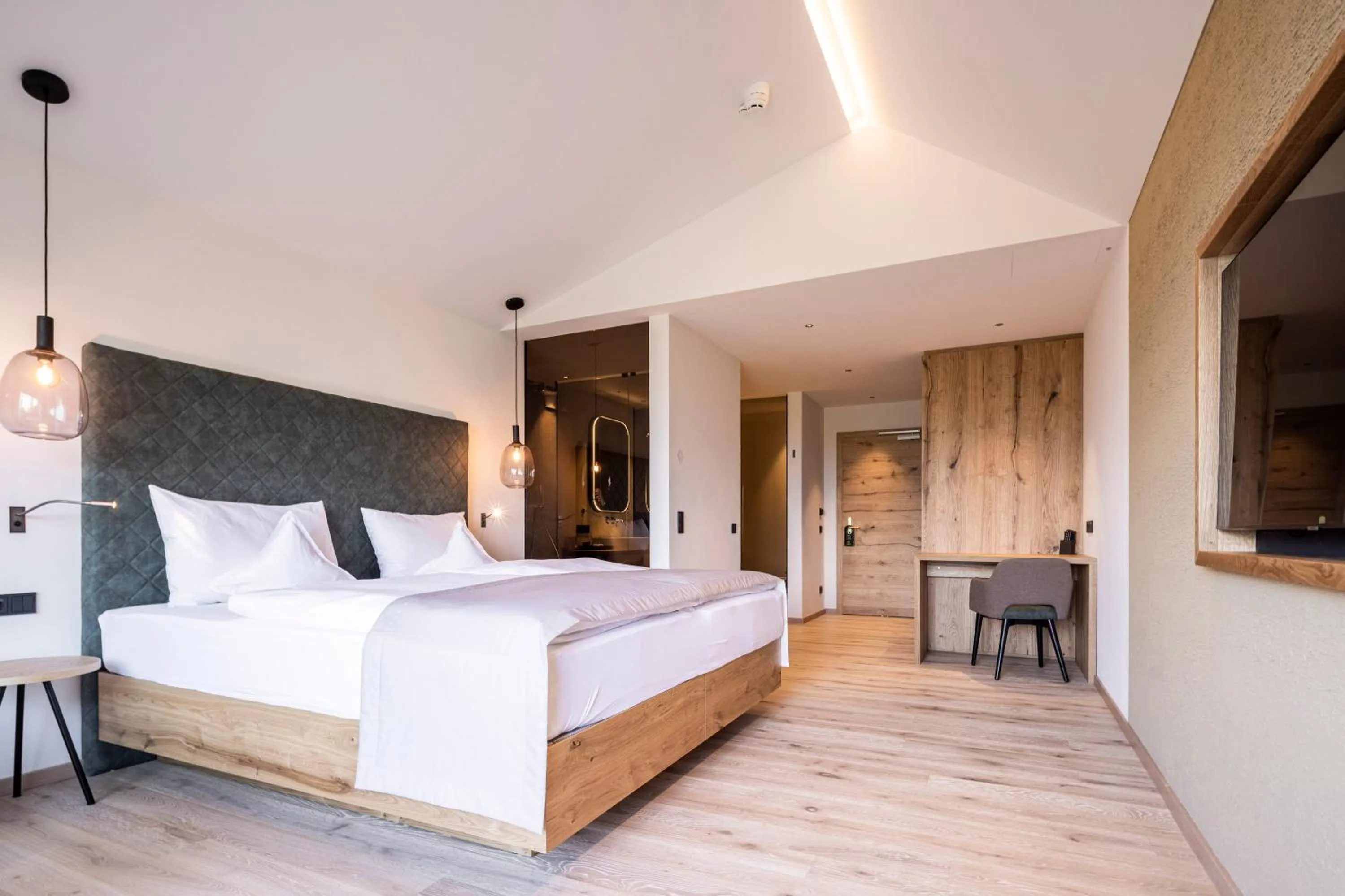 Photo of the whole room, Bed in Hotel Baumwirt