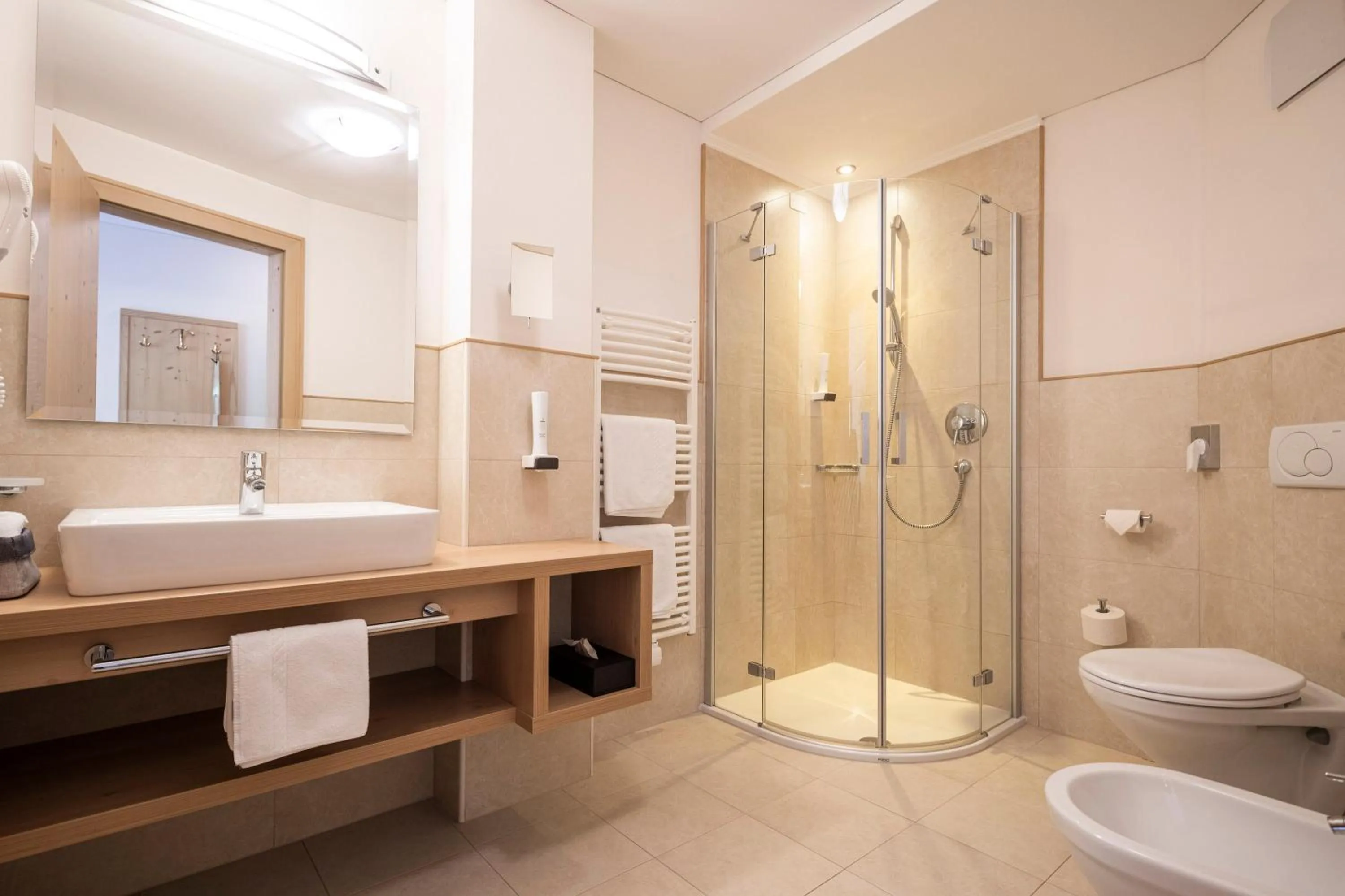 Bathroom in Hotel Baumwirt