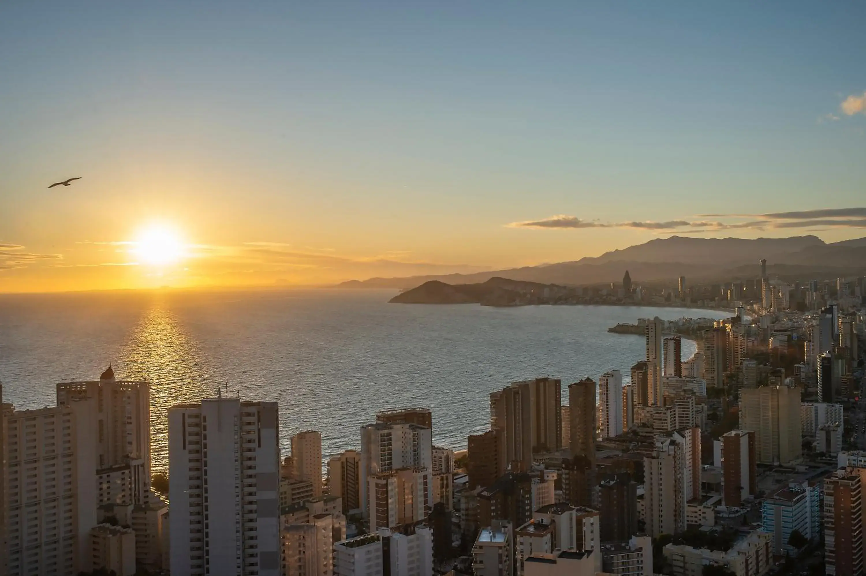 Sea view in Pierre & Vacances Apartamentos Benidorm Horizon Sea view in Pierre & Vacances Apartamentos Benidorm Horizon