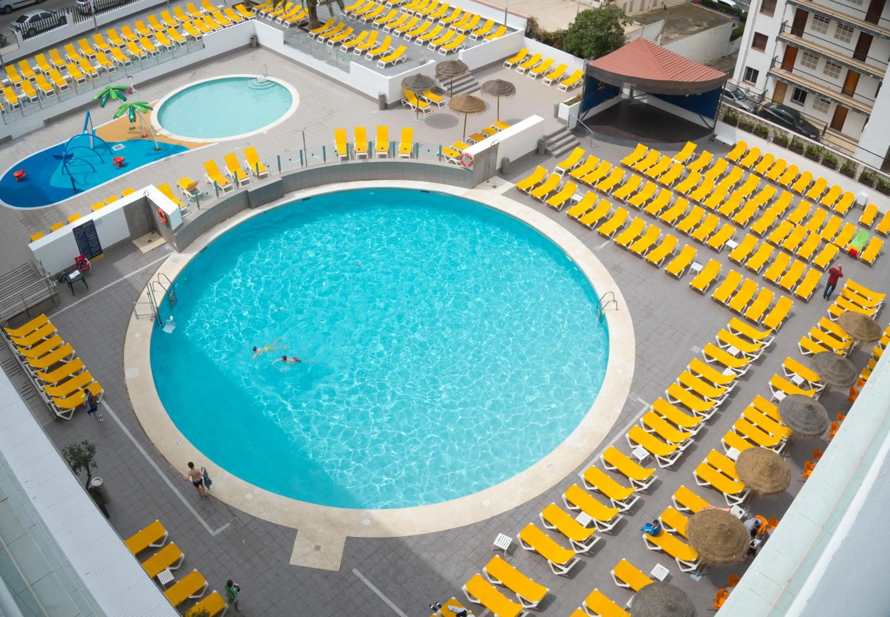 Pool view in Ohtels Villa Dorada