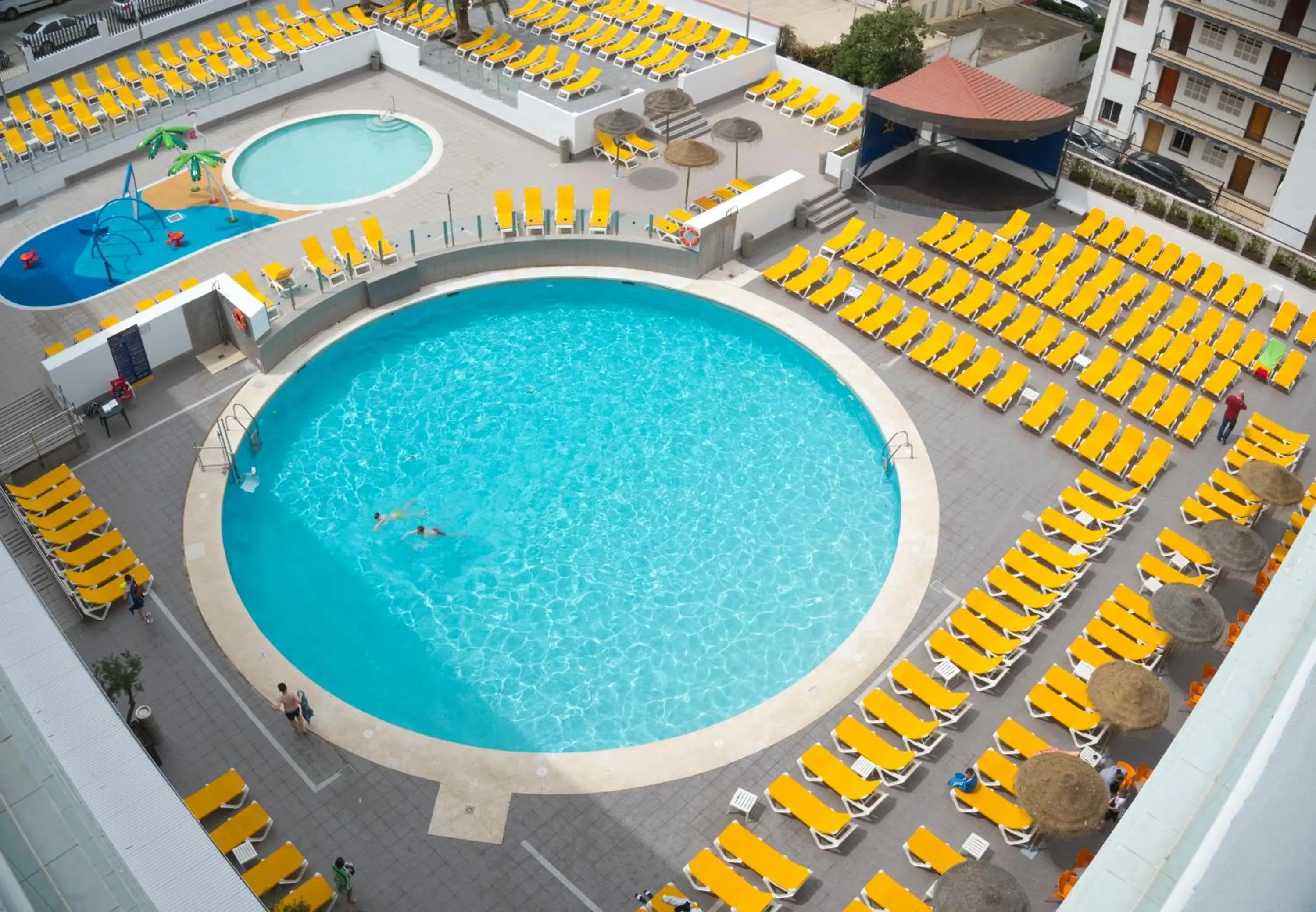 Pool view in Ohtels Villa Dorada Pool view in Ohtels Villa Dorada