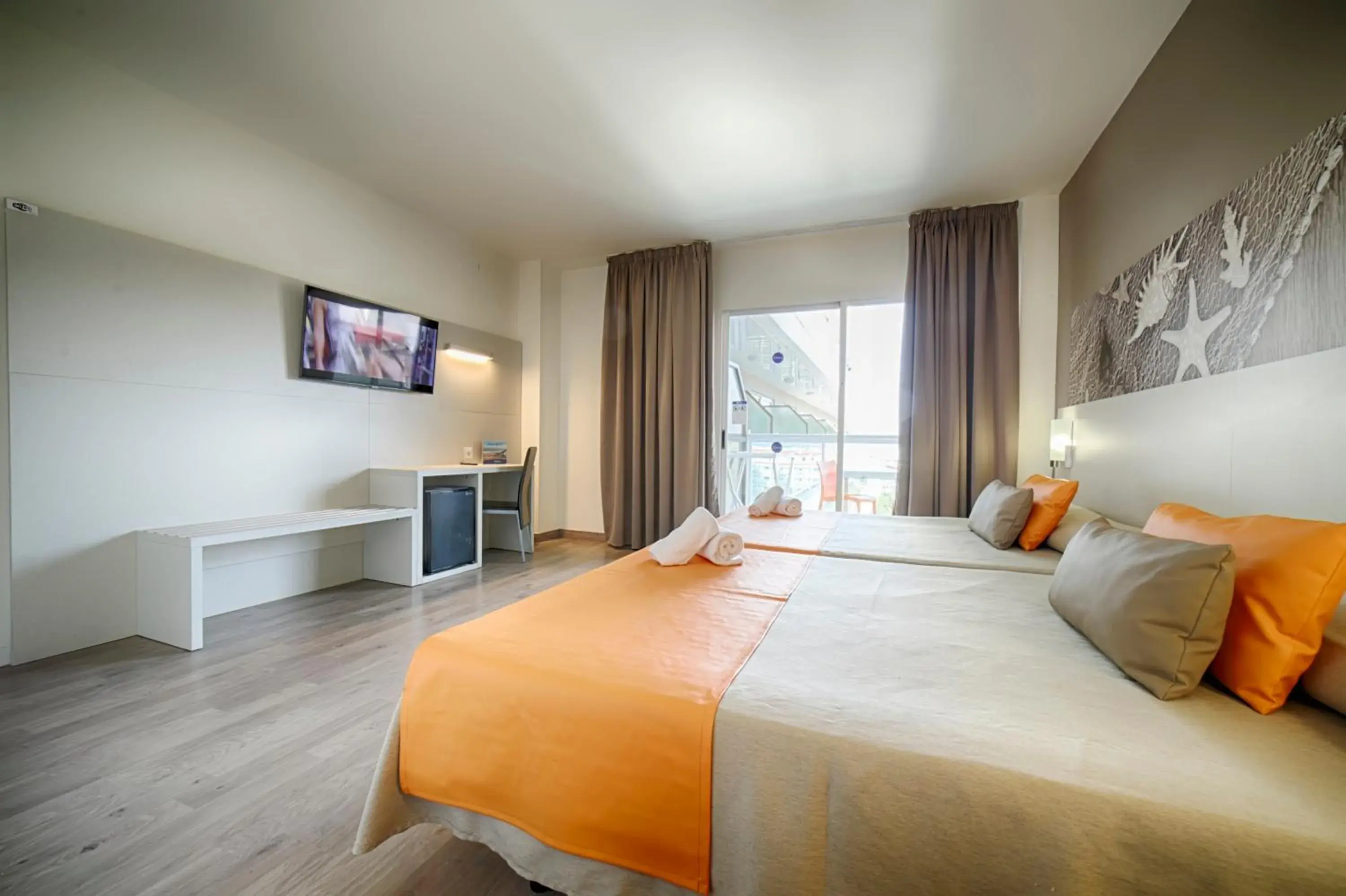 Decorative detail, Bed in Ohtels Villa Dorada Decorative detail, Bed in Ohtels Villa Dorada