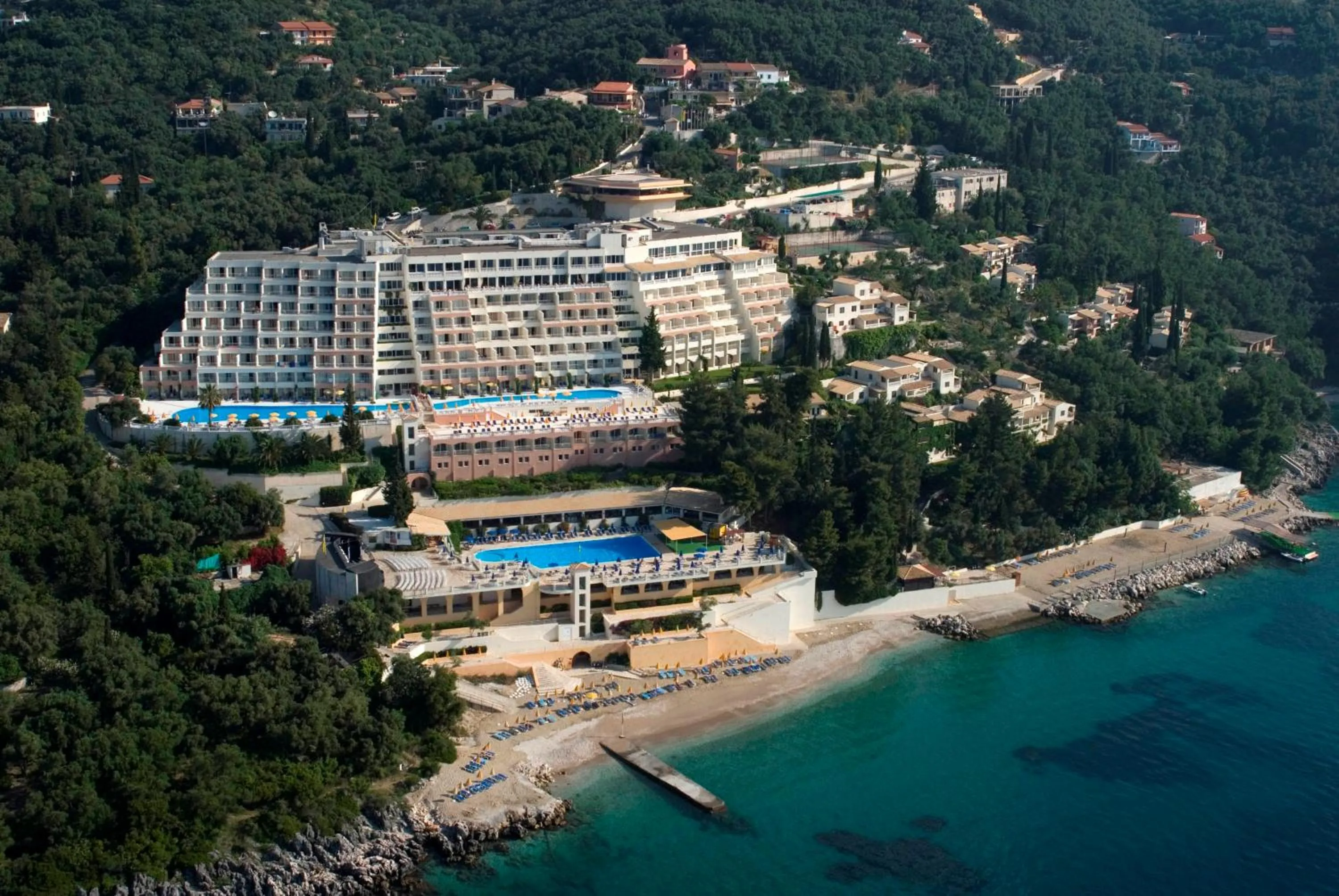 Bird's eye view in Sunshine Corfu Hotel And Spa