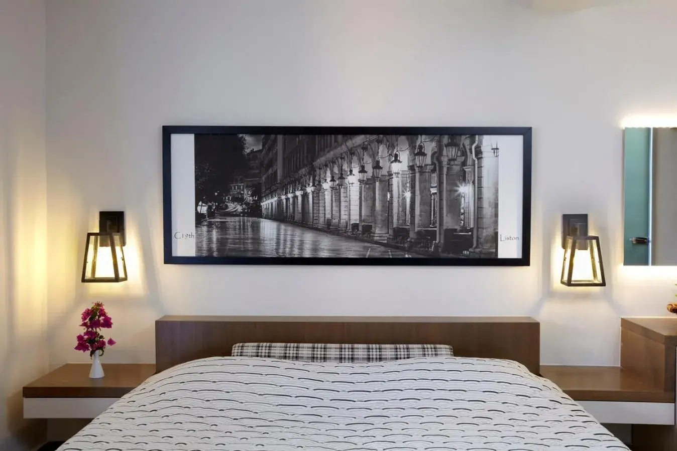 Bed in Sunshine Corfu Hotel And Spa Bed in Sunshine Corfu Hotel And Spa