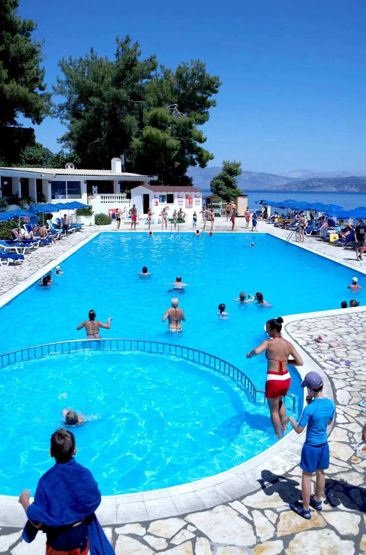 Swimming pool in Sunshine Corfu Hotel And Spa Swimming pool in Sunshine Corfu Hotel And Spa