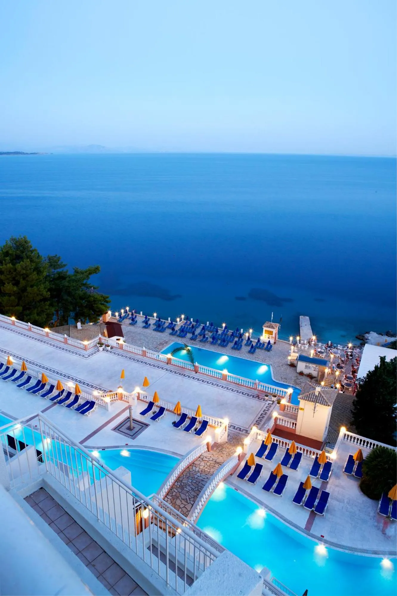 Bird's eye view in Sunshine Corfu Hotel And Spa