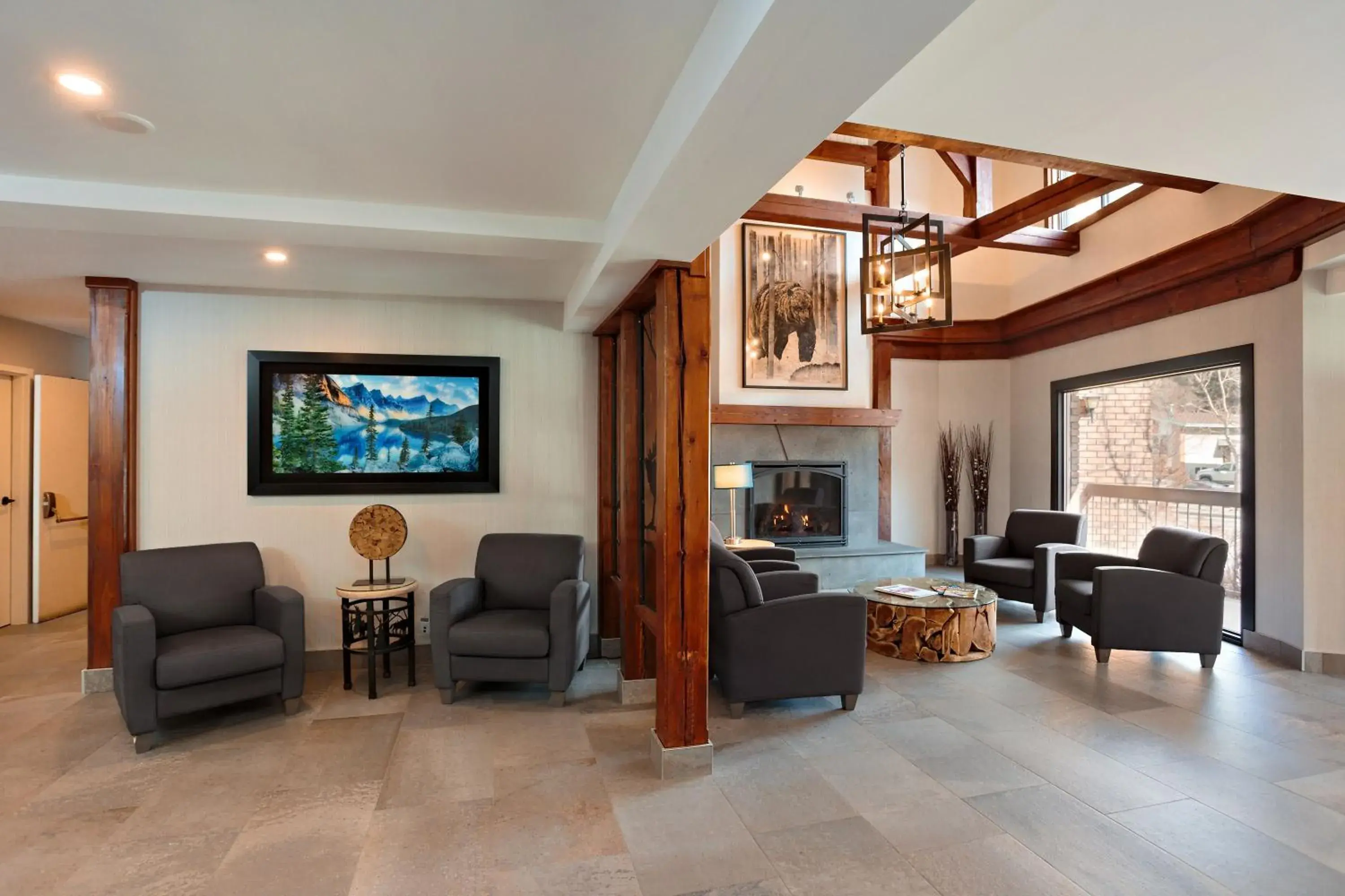 Lobby or reception in High Country Inn Lobby or reception in High Country Inn