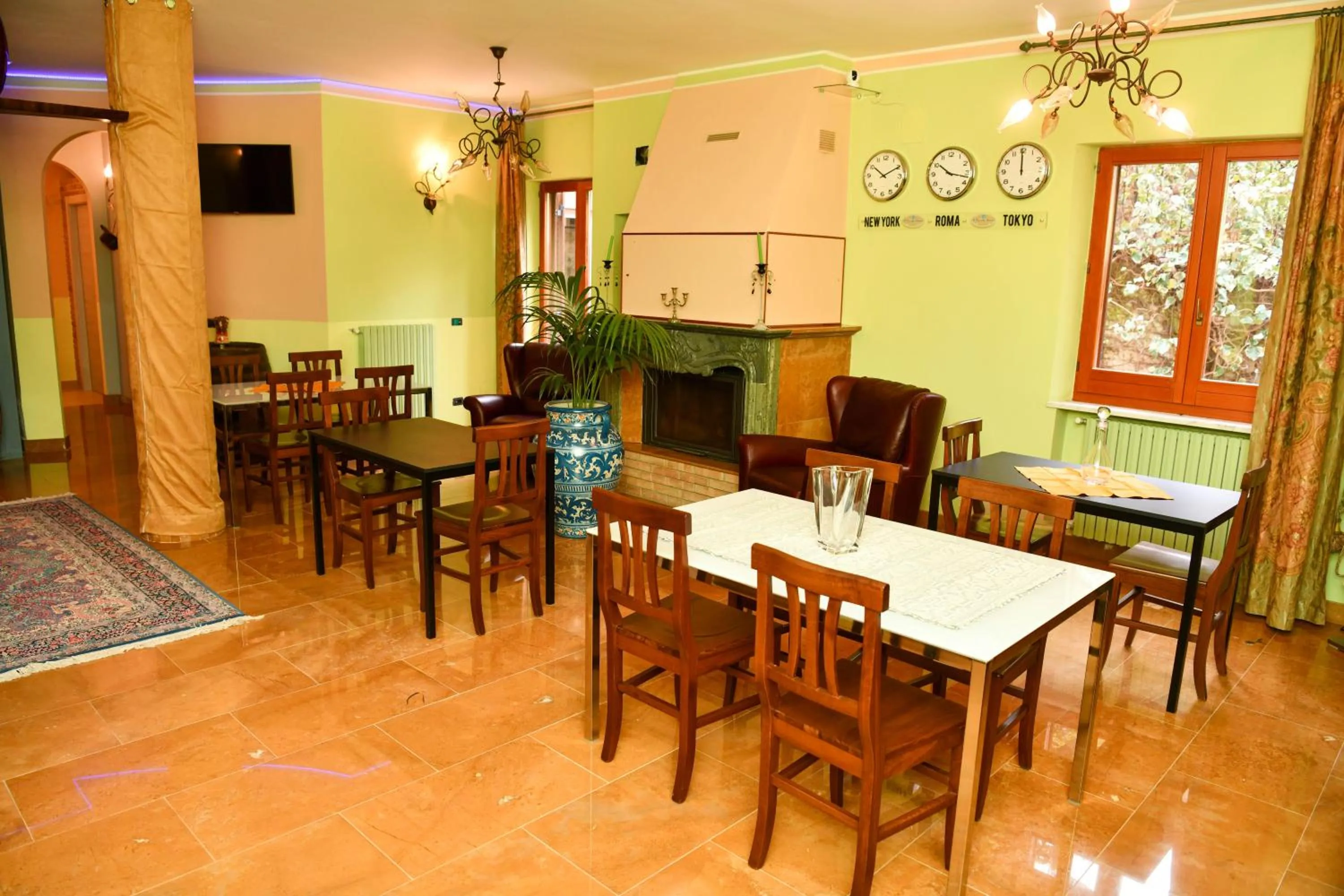 Living room in Il Piccolo Hotel