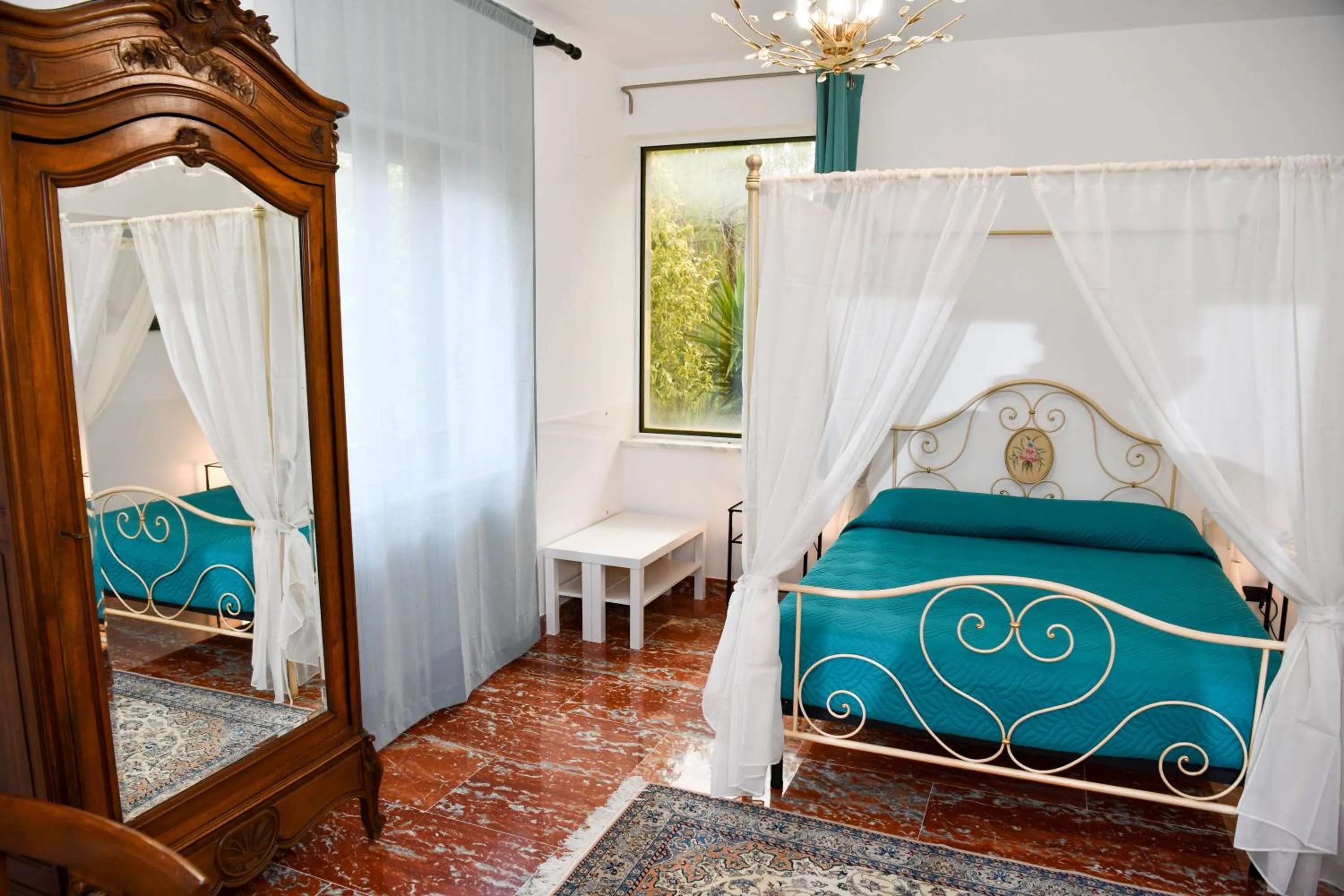 Bed in Il Piccolo Hotel