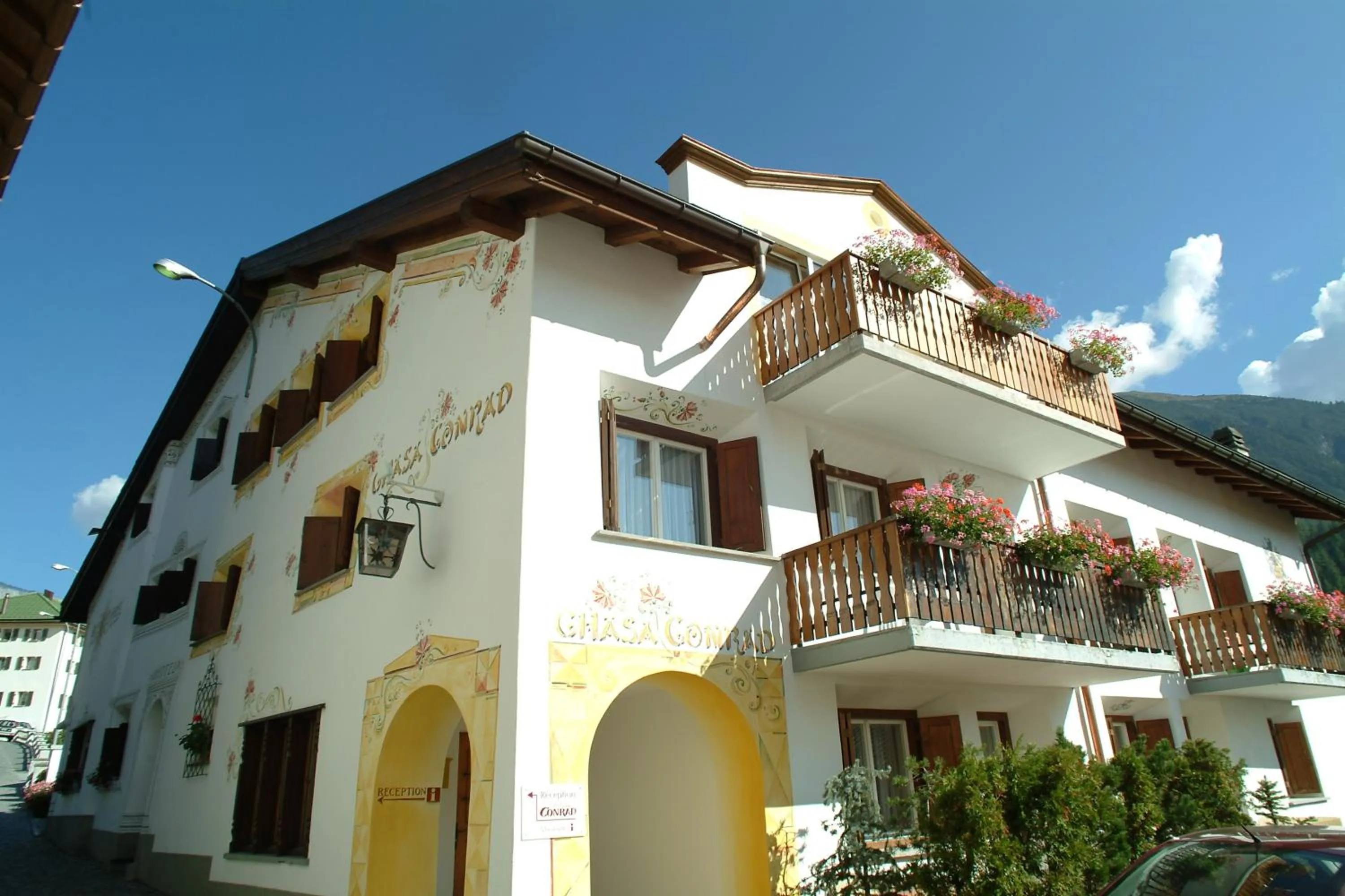 Facade/entrance in Hotel Conrad