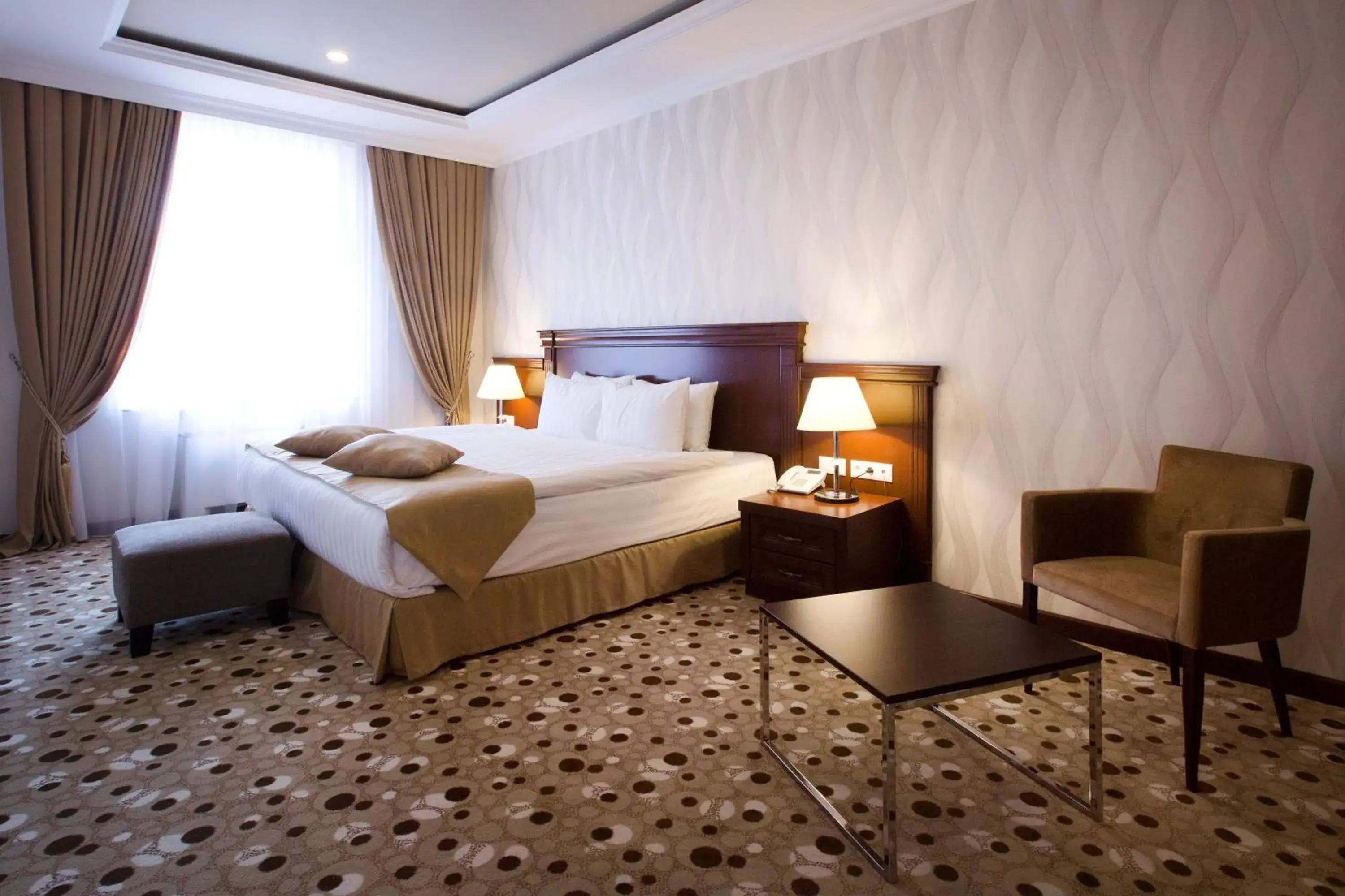 Bed in Central Hotel Yerevan Bed in Central Hotel Yerevan