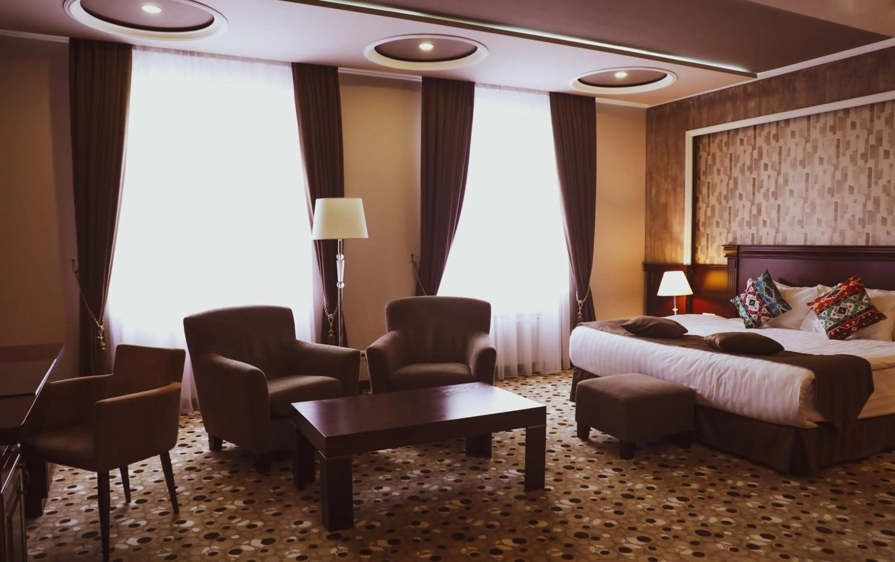 Photo of the whole room, Bed in Central Hotel Yerevan