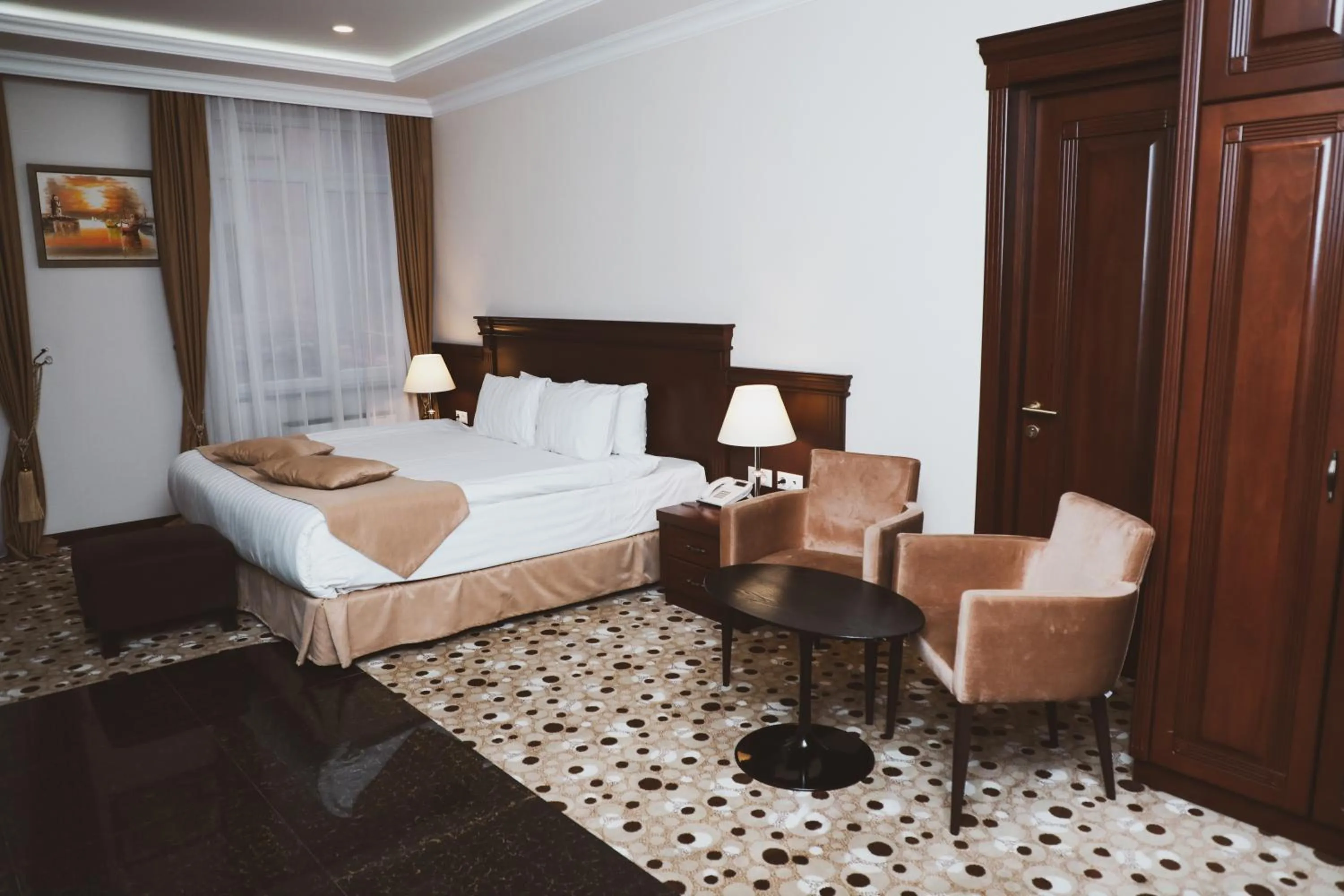 Photo of the whole room, Bed in Central Hotel Yerevan