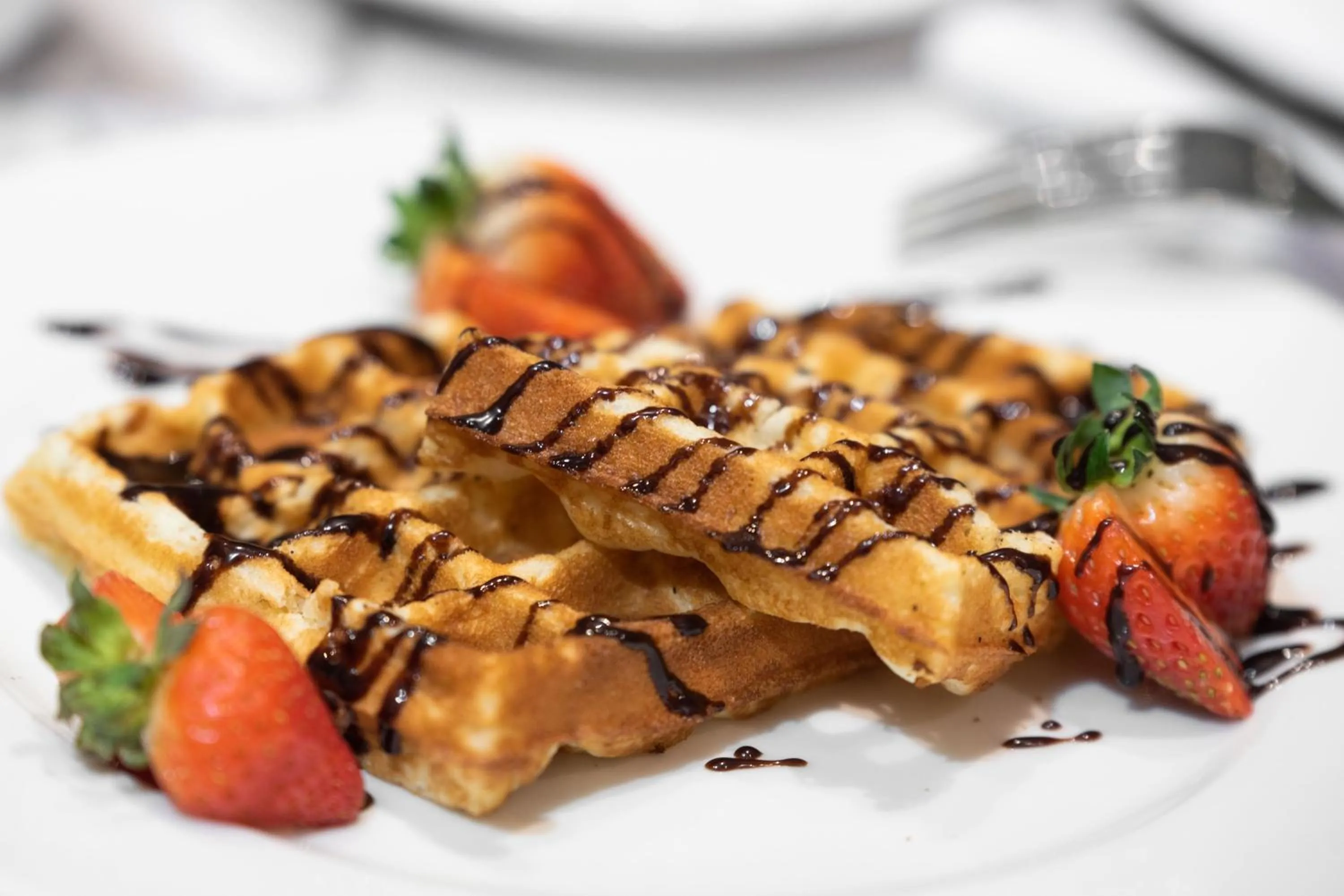 Food close-up in Central Hotel Yerevan