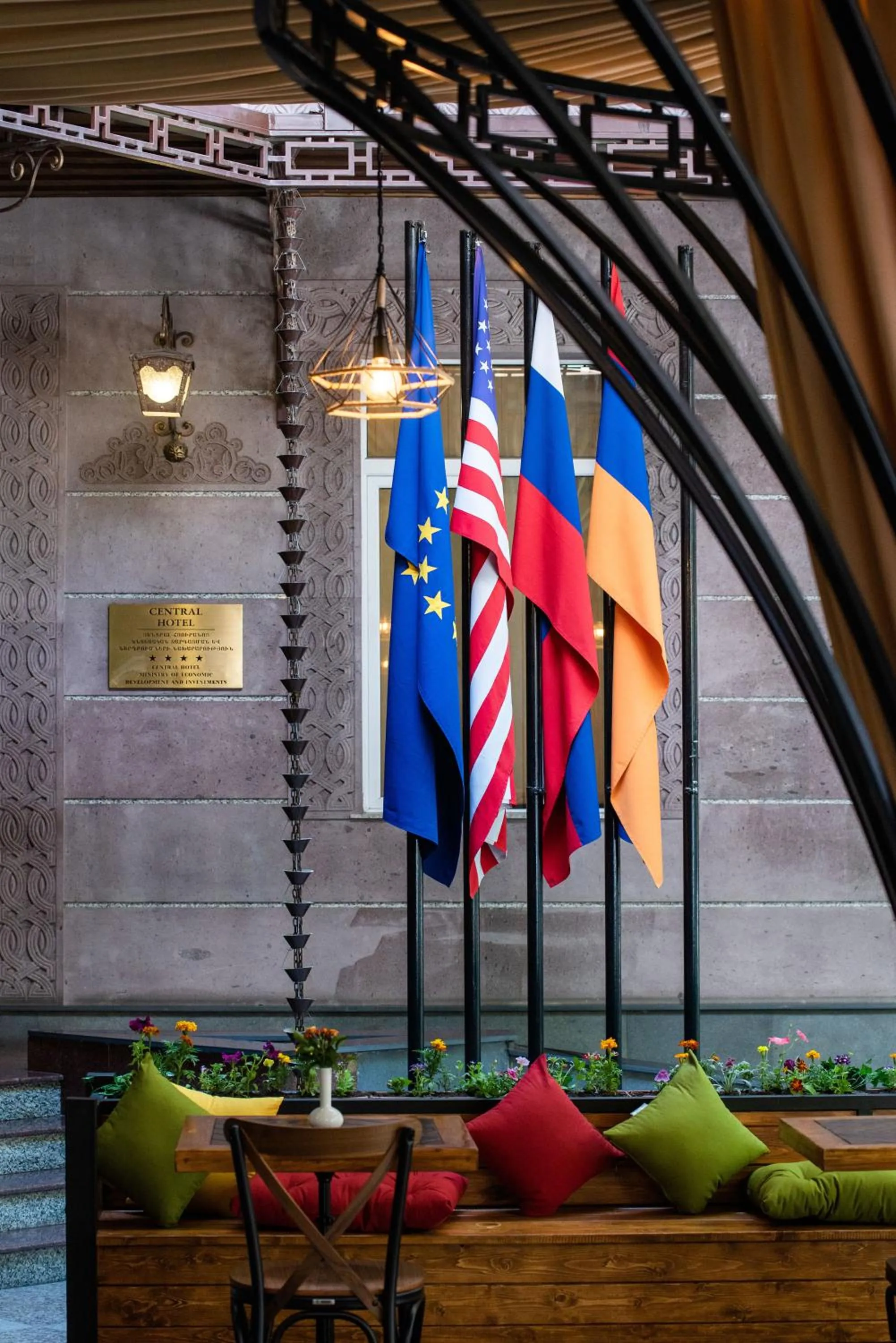 Property building in Central Hotel Yerevan