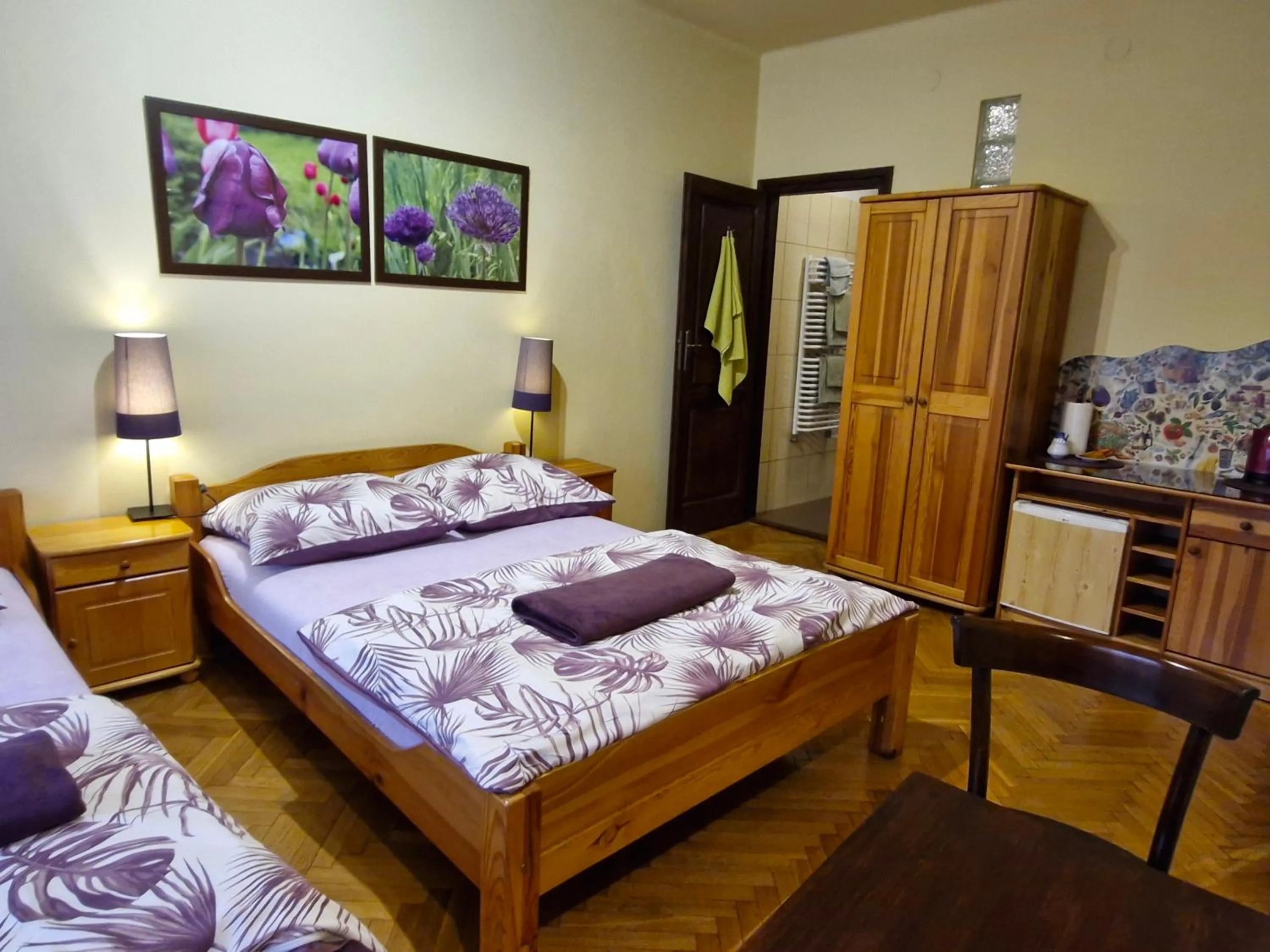 Bed in Indalo Rooms
