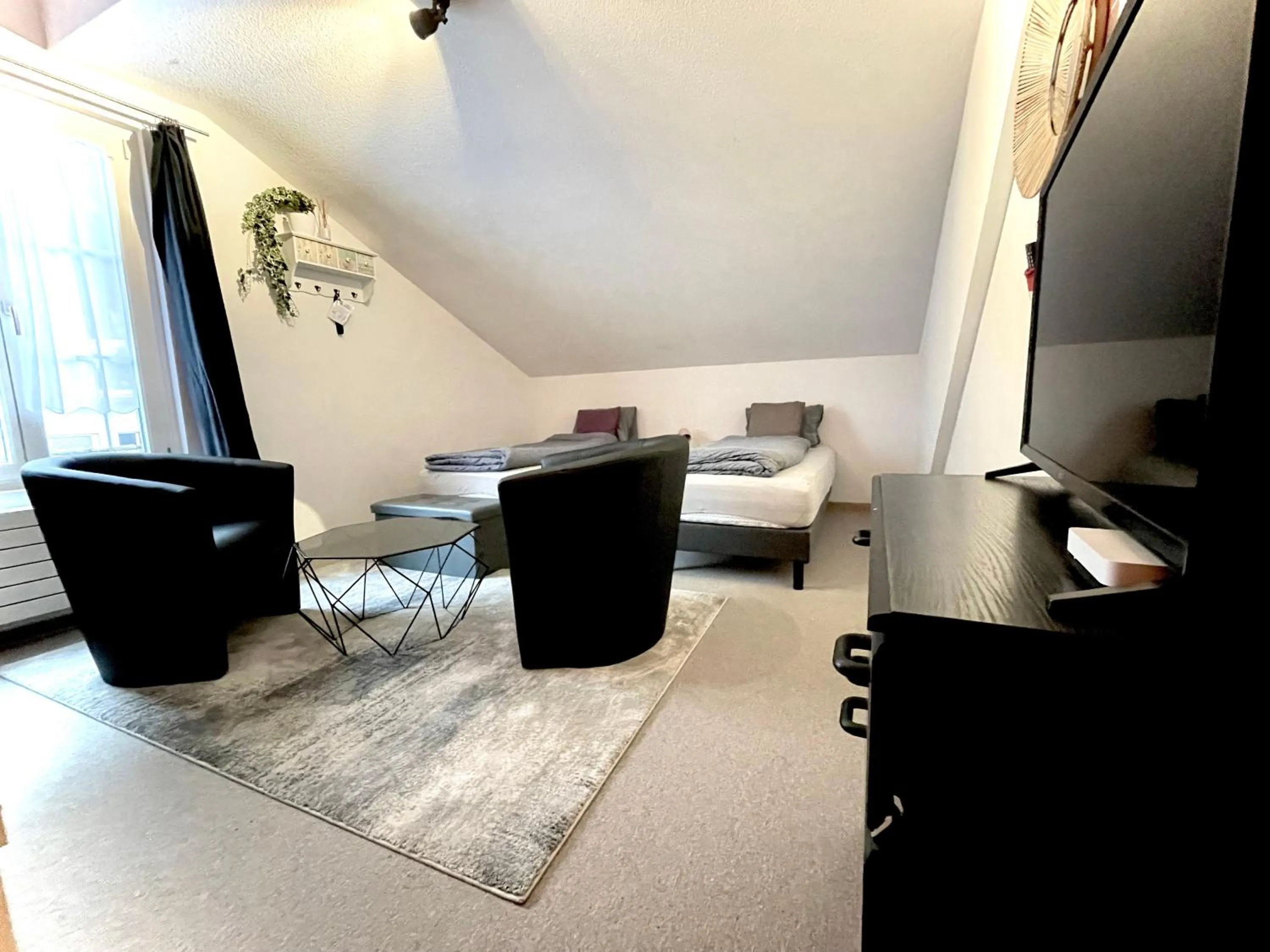 Living room in VIVA Hostel