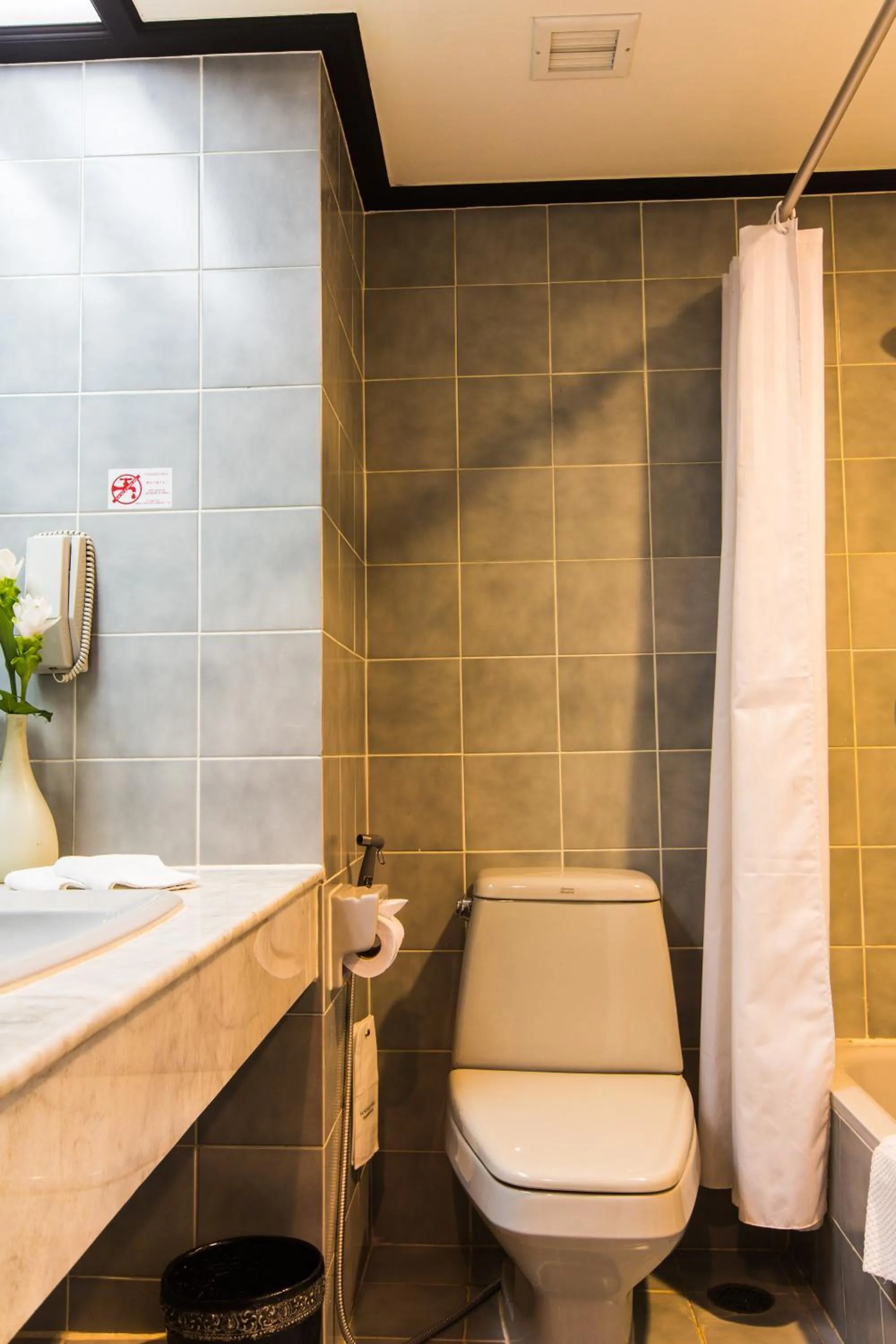 Toilet in Chiang Mai Hill Hotel