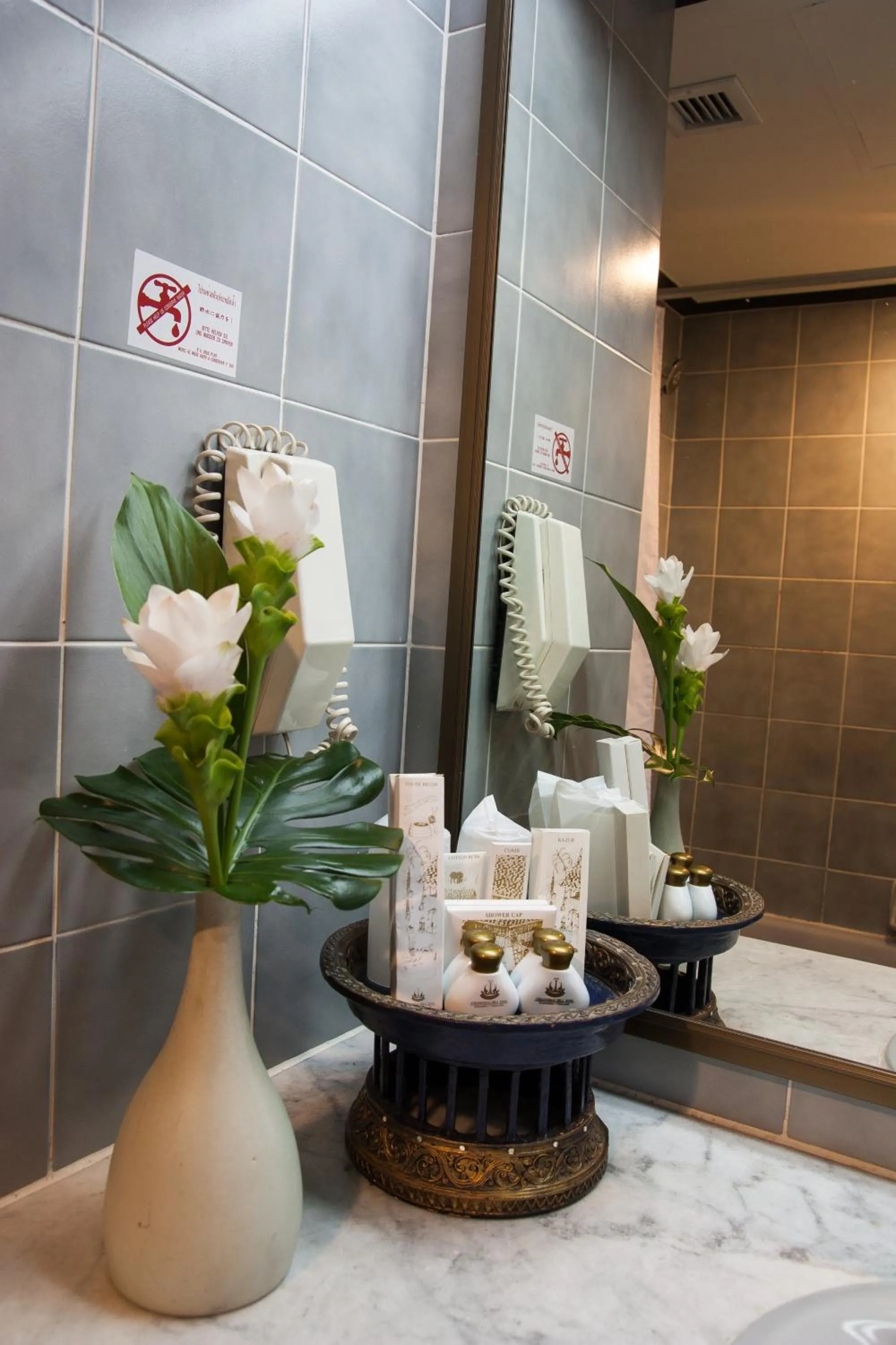 Decorative detail in Chiang Mai Hill Hotel