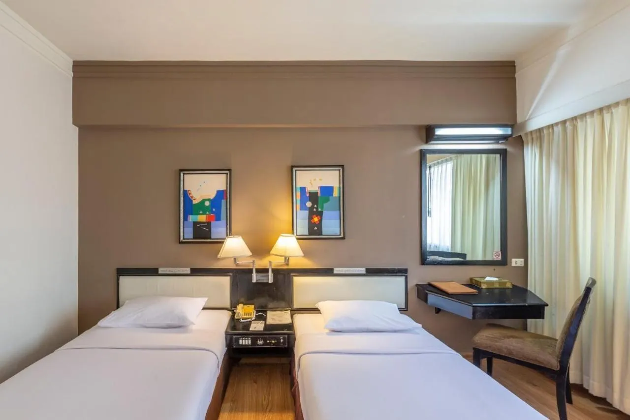 Bed in Chiang Mai Hill Hotel