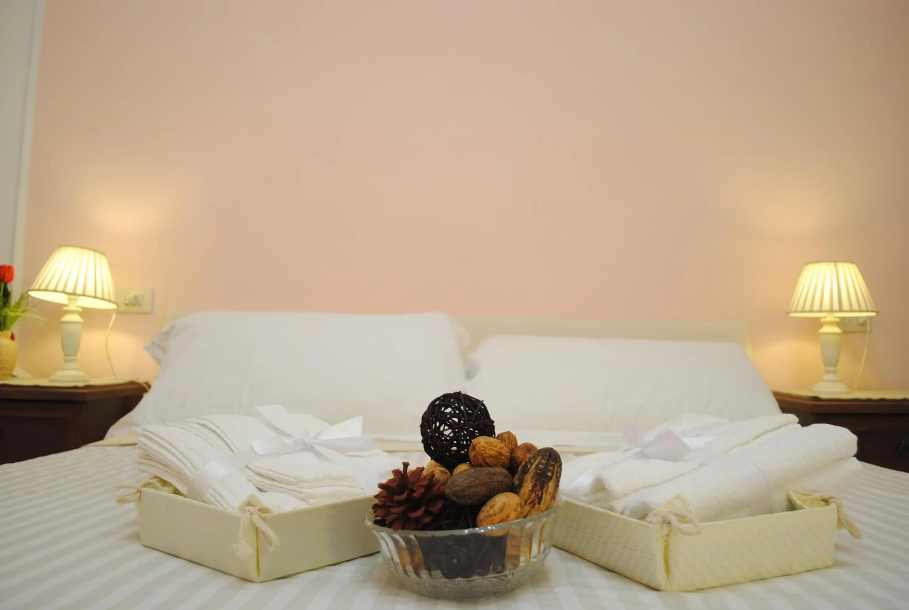 Bed in Dreaming Navona Rooms