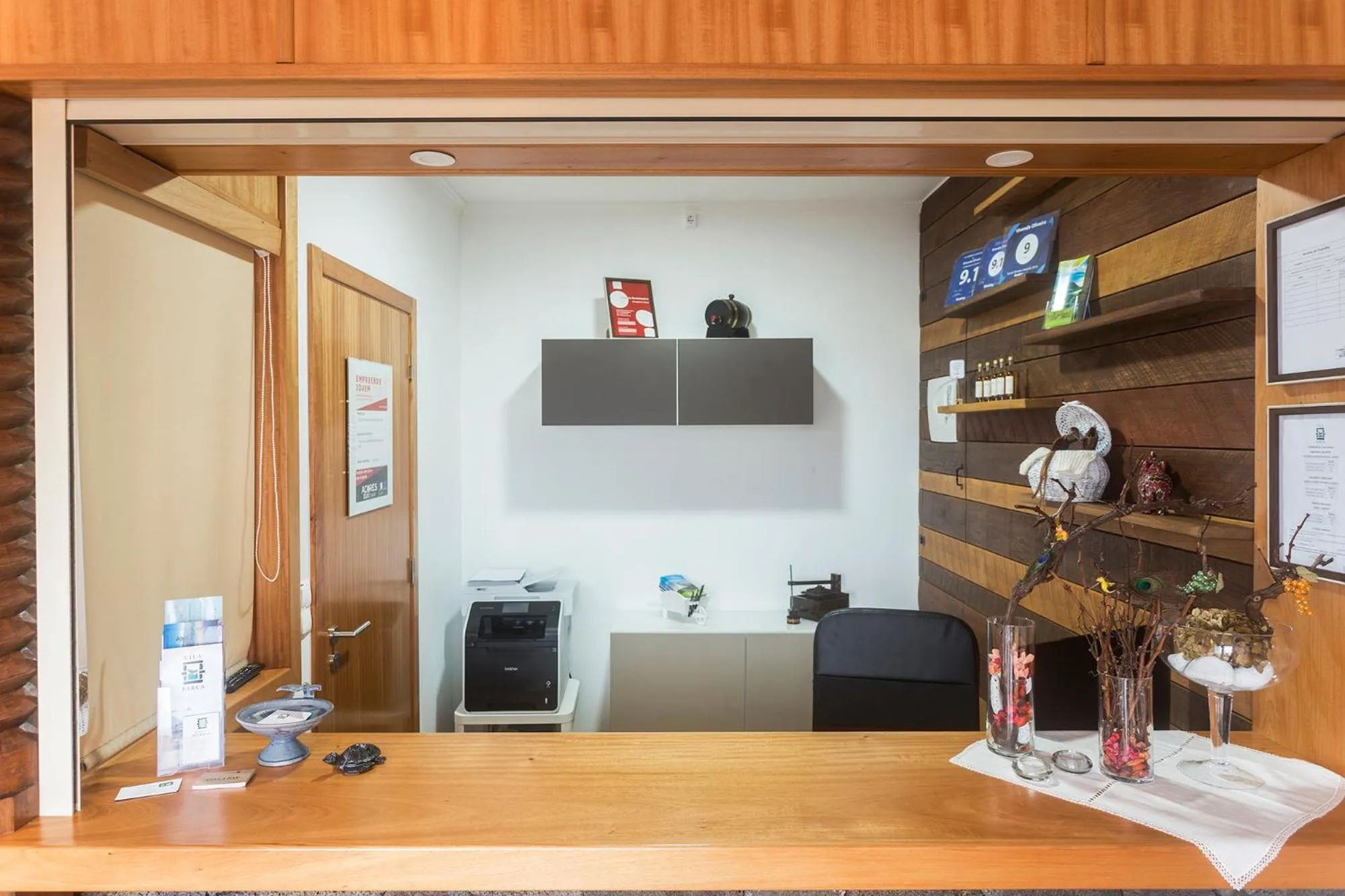 Lobby or reception in Vila Barca