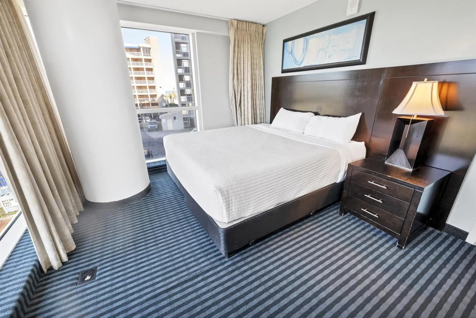 Bed in New Ocean Front Corner Unit