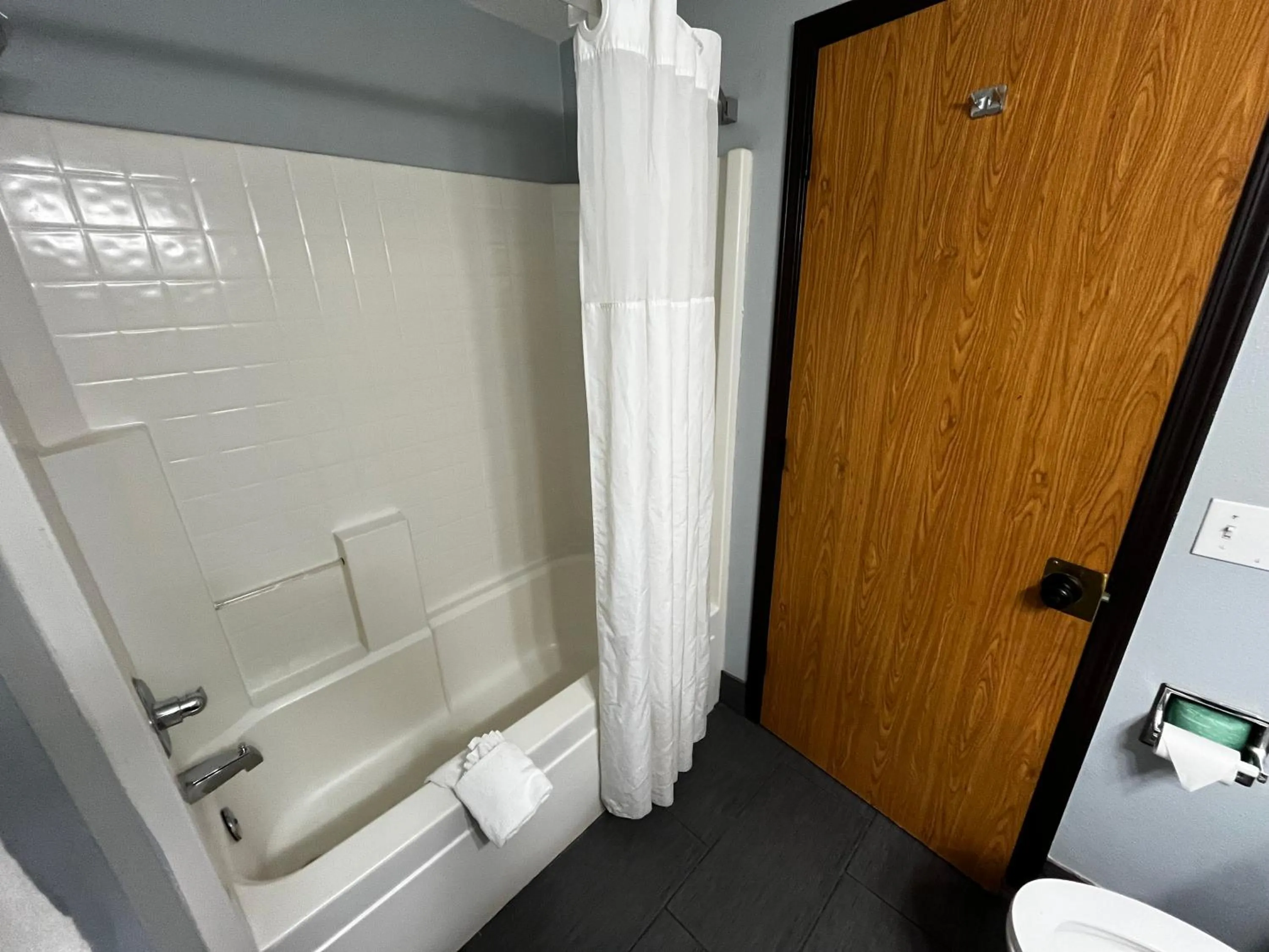 Bathroom in Quality Inn Grand Rapids Near Downtown