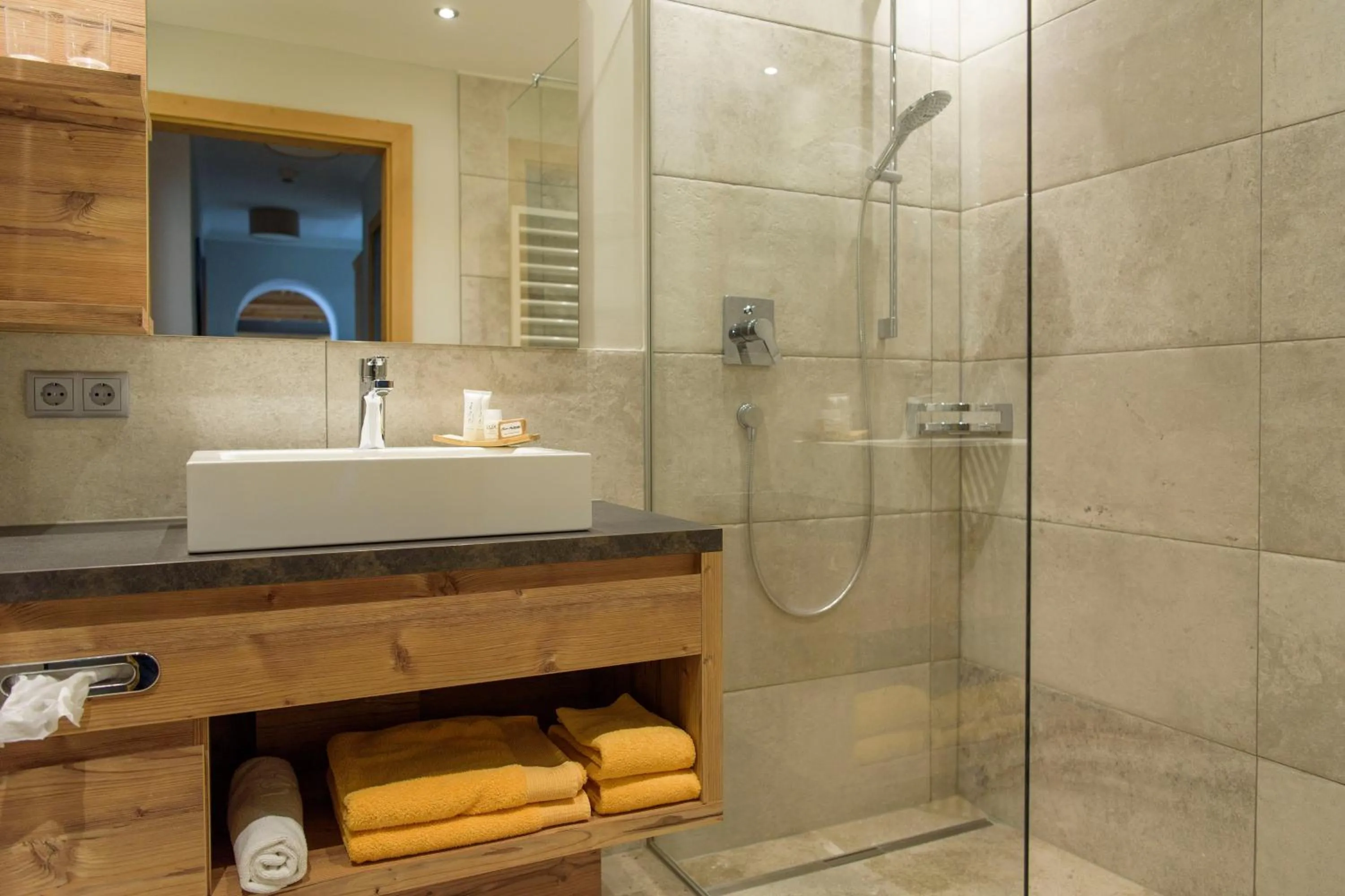 Bathroom in Apart Hotel San Antonio