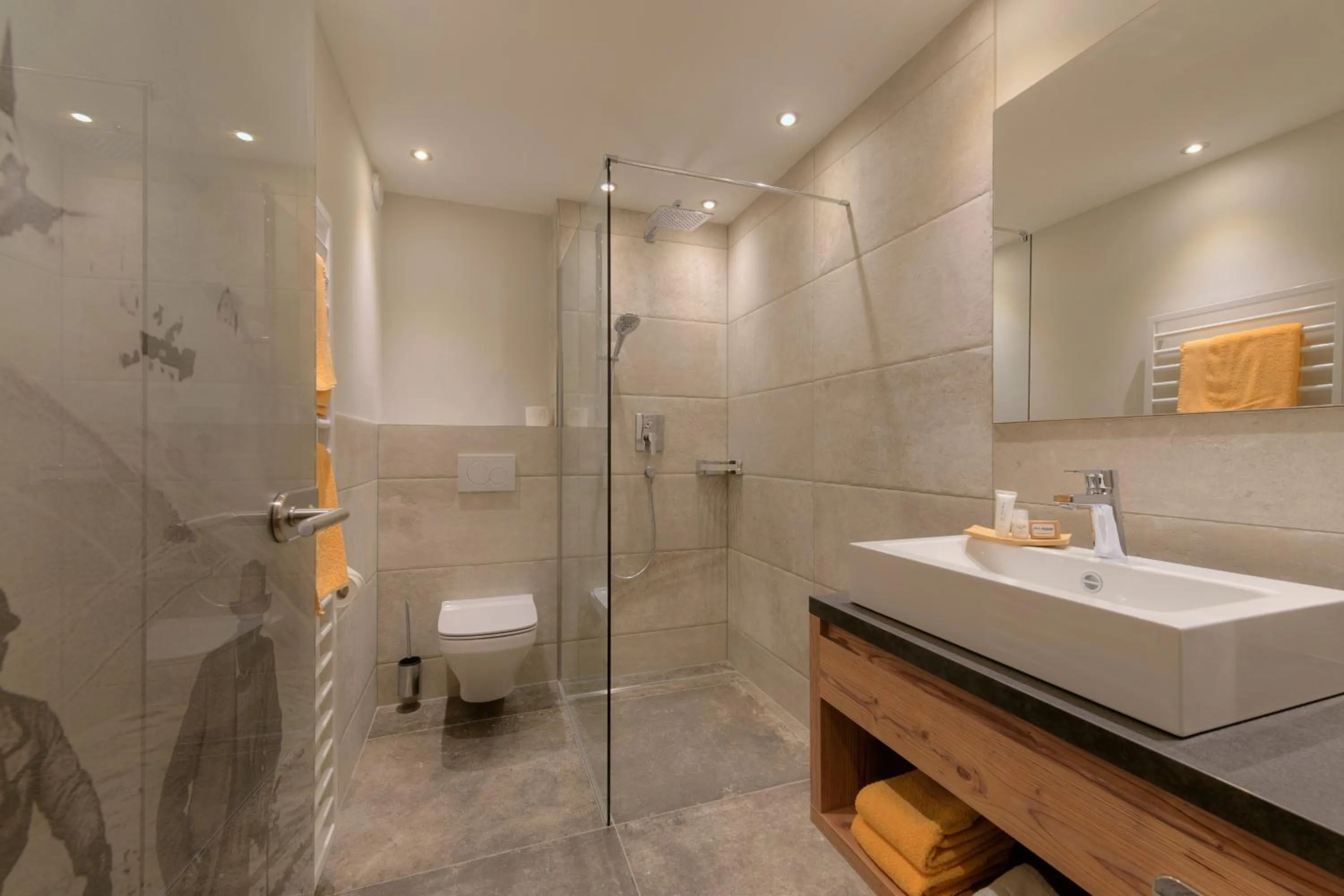 Bathroom in Apart Hotel San Antonio