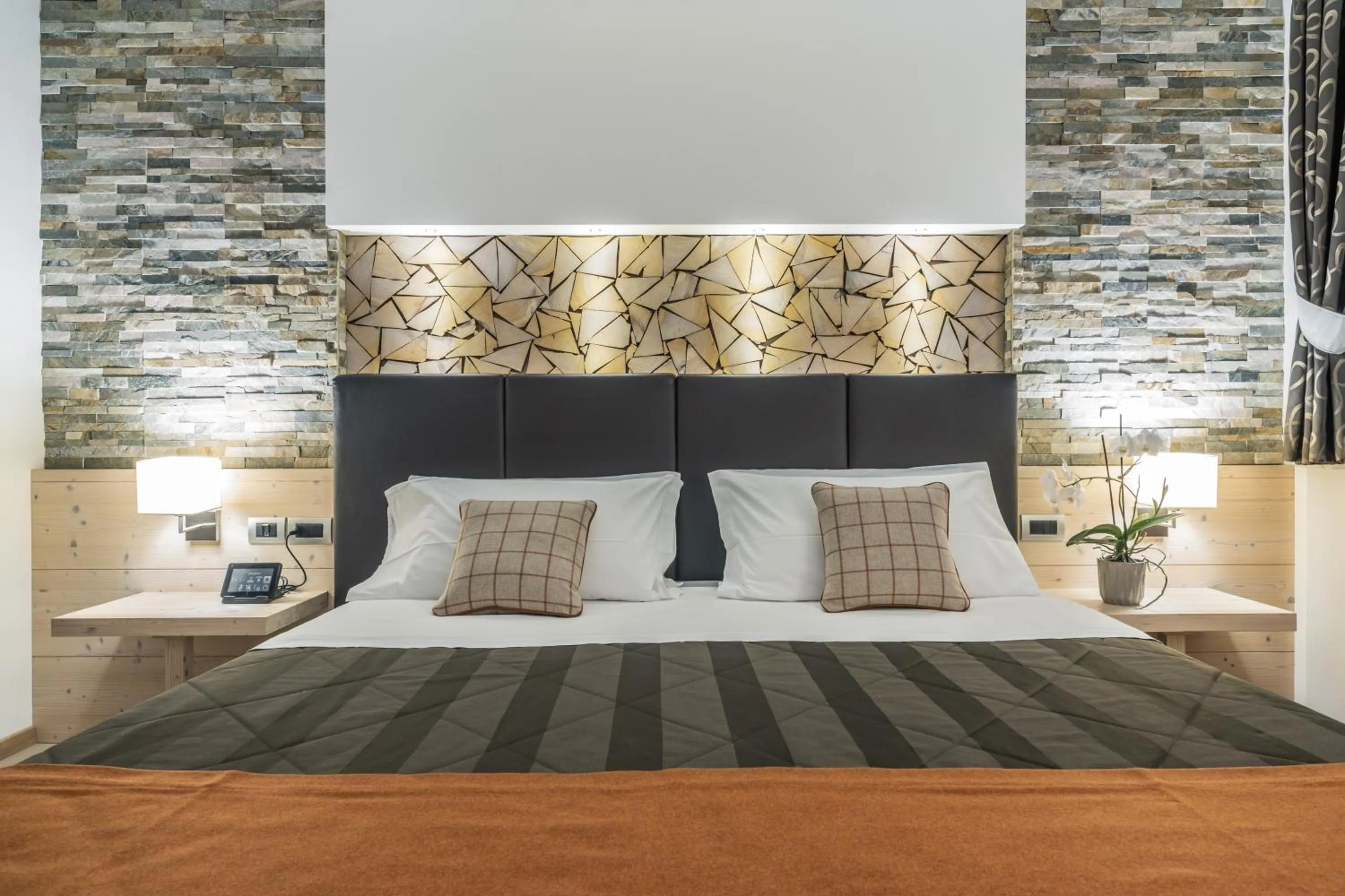 Bed in Alpenresort Belvedere