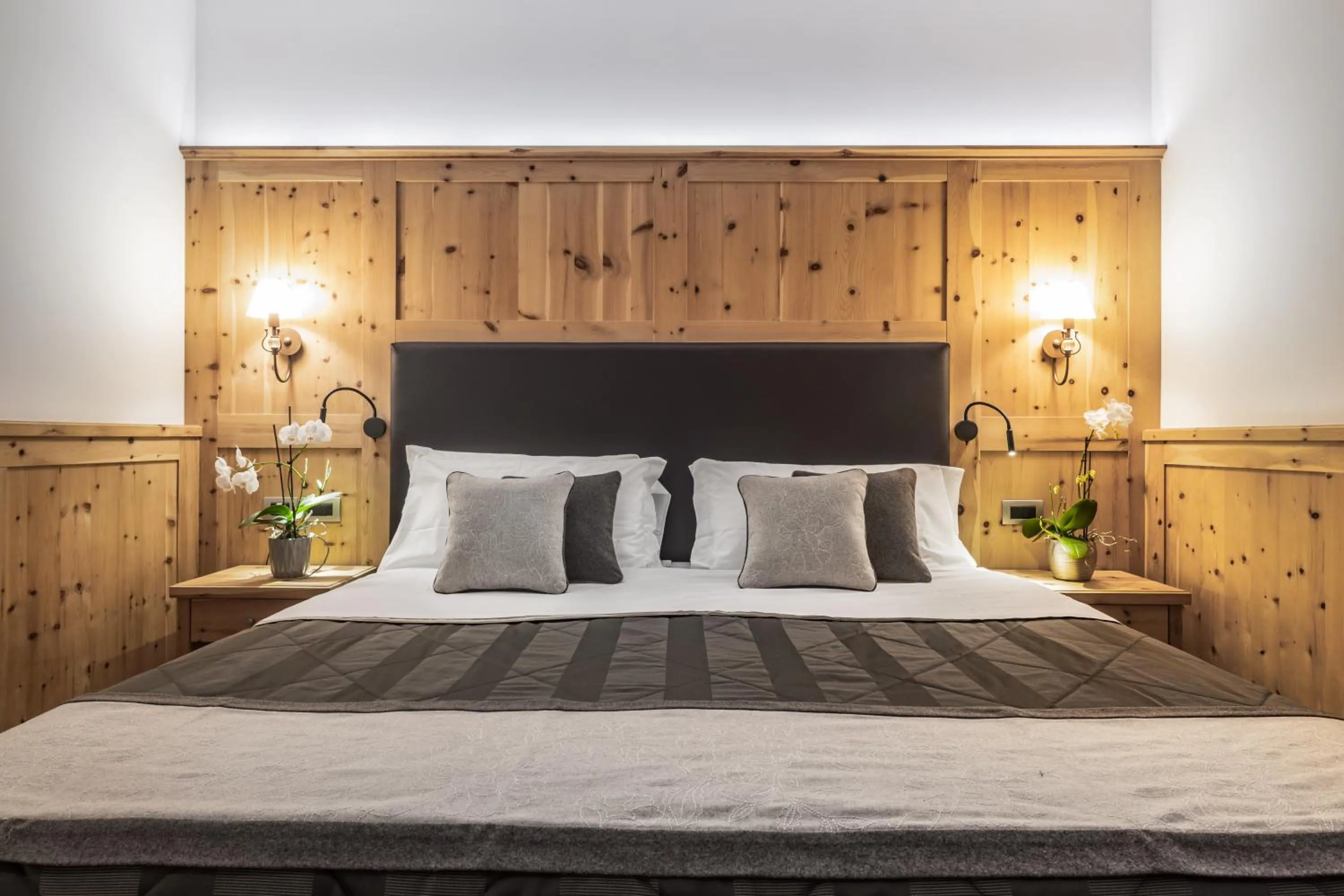 Bed in Alpenresort Belvedere