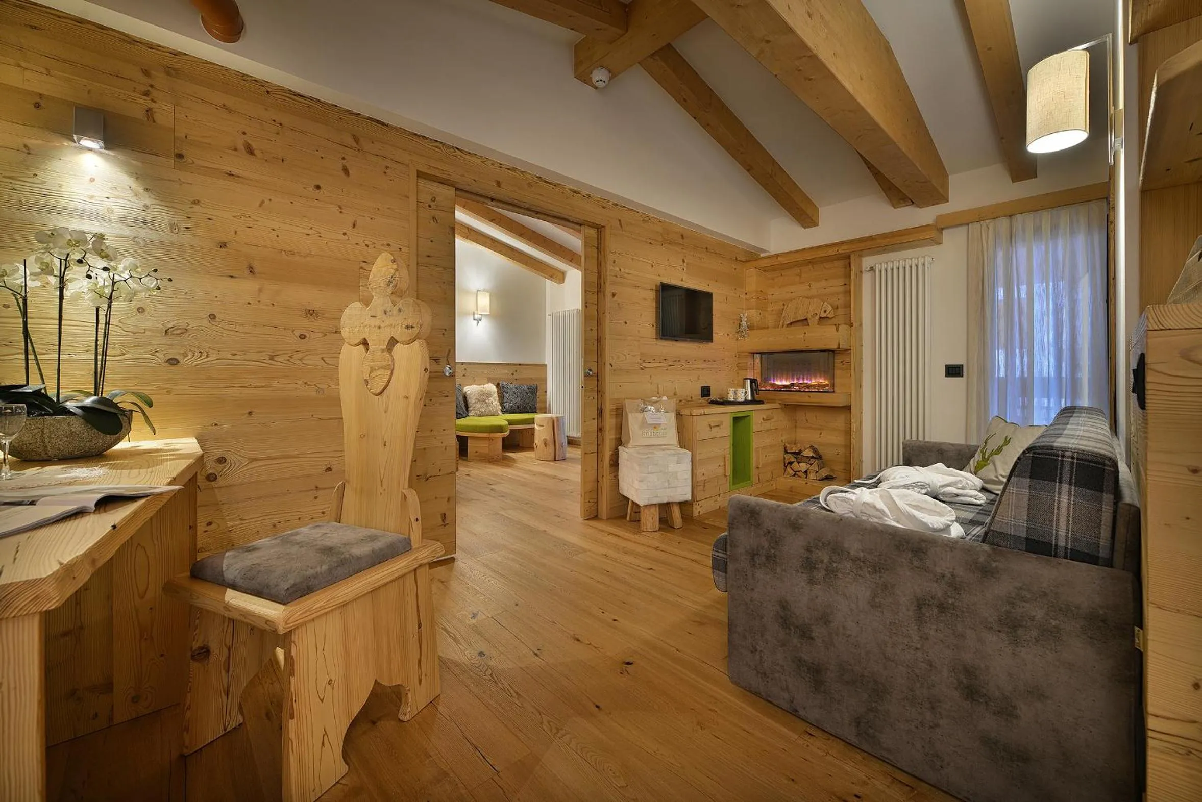 Living room in Kristiania Pure Nature Hotel & Spa