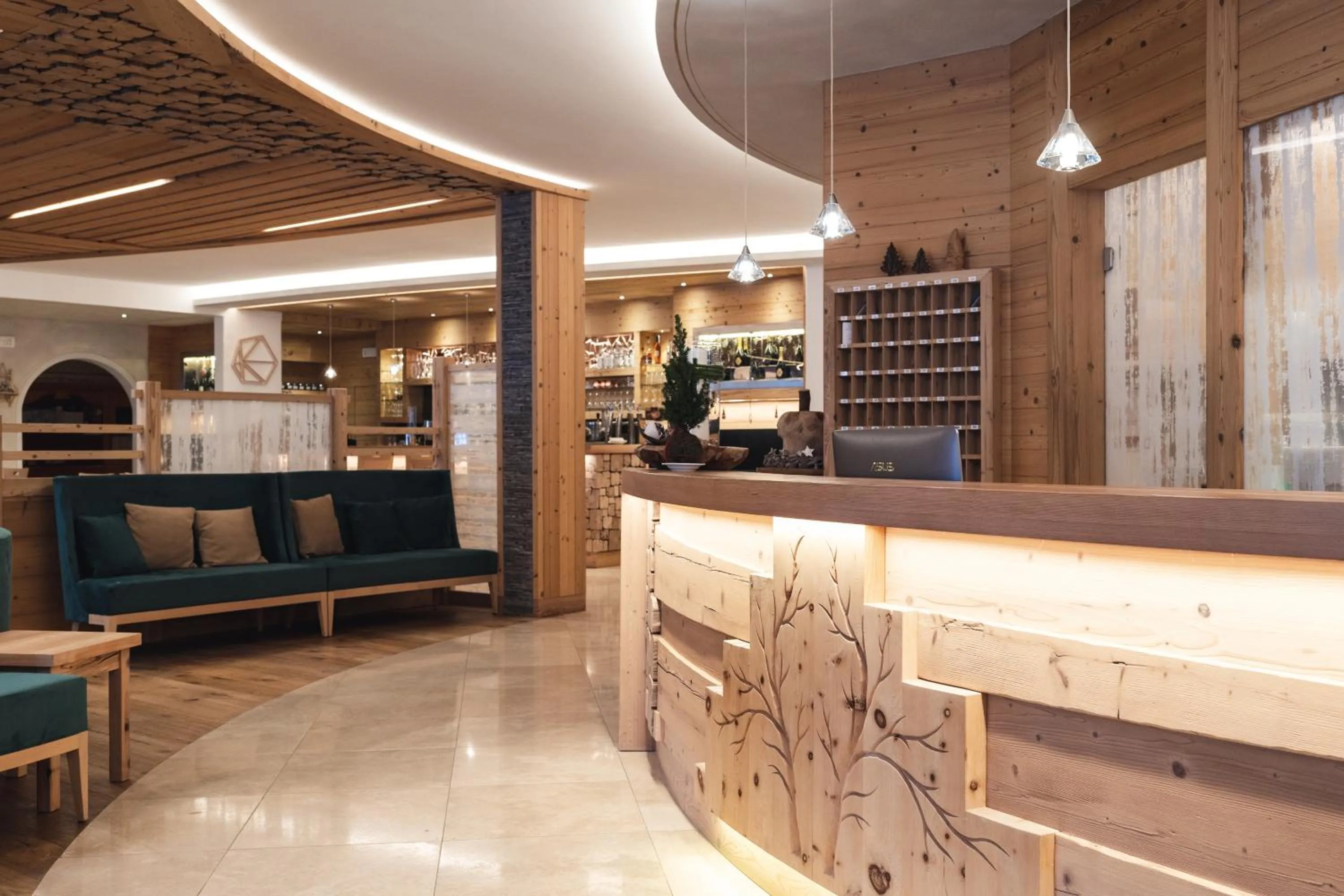 Lobby or reception in Kristiania Pure Nature Hotel & Spa