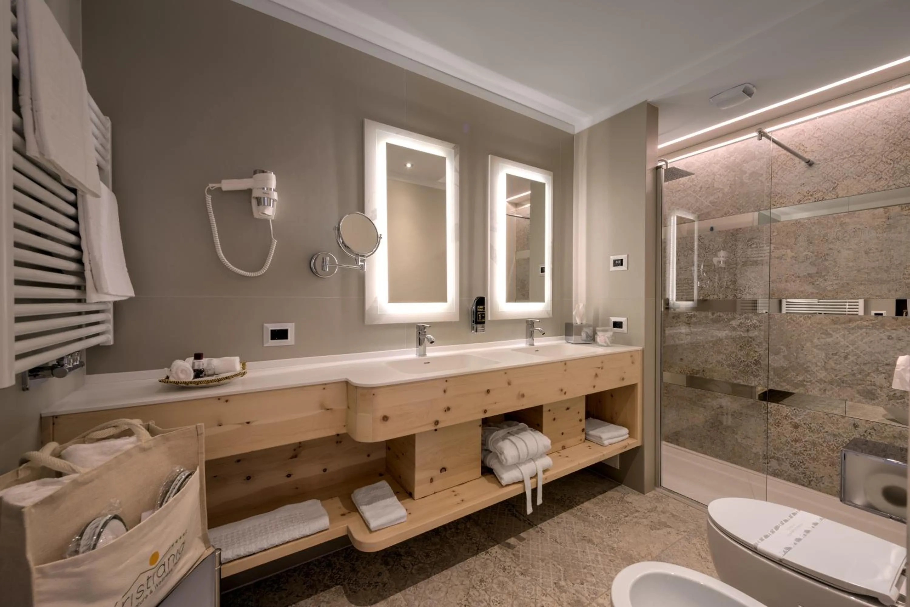 Bathroom in Kristiania Pure Nature Hotel & Spa